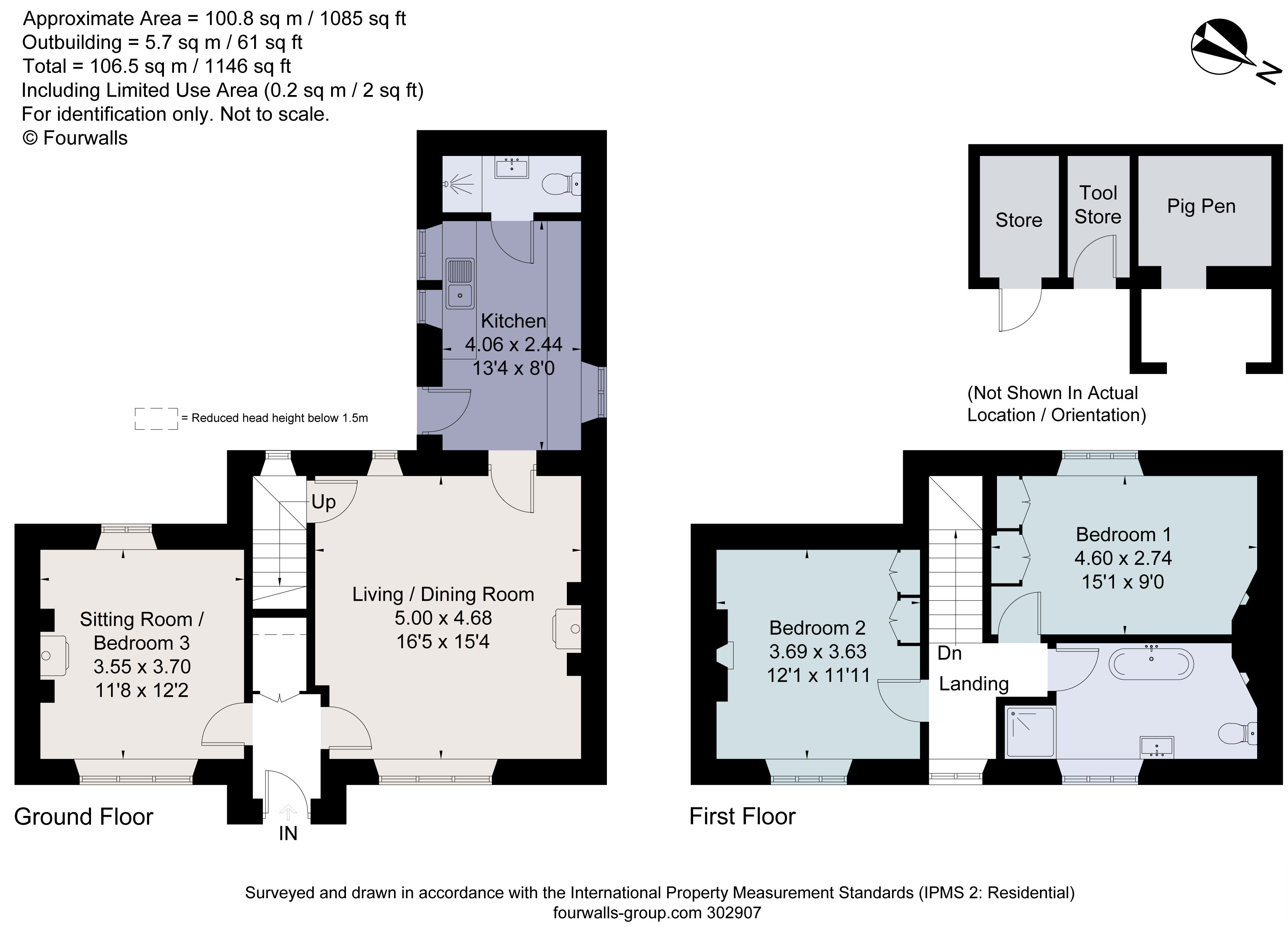 13, Windrush, Oxfordshire floorplan