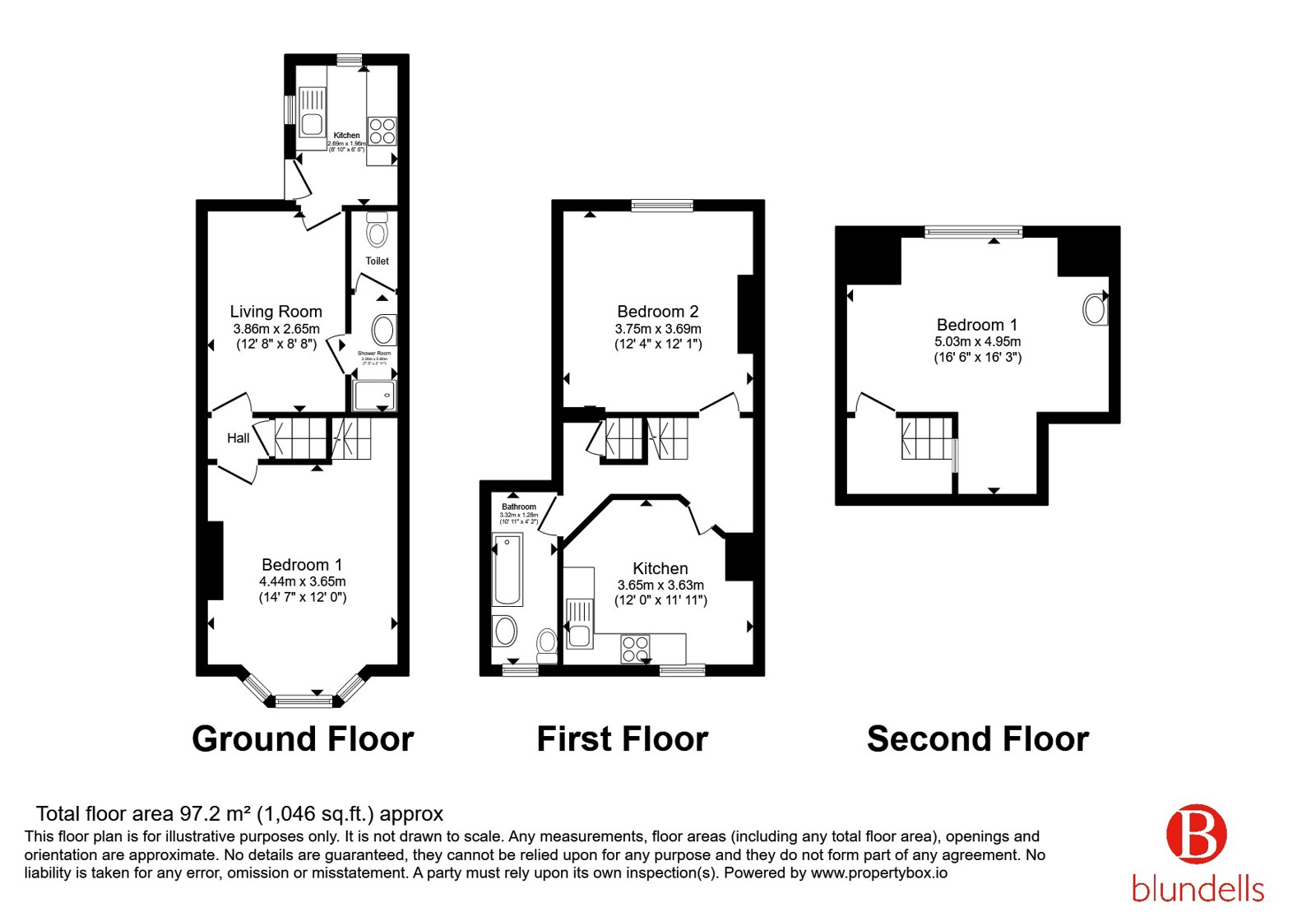 154, Blair Athol Road, Sheffield floorplan