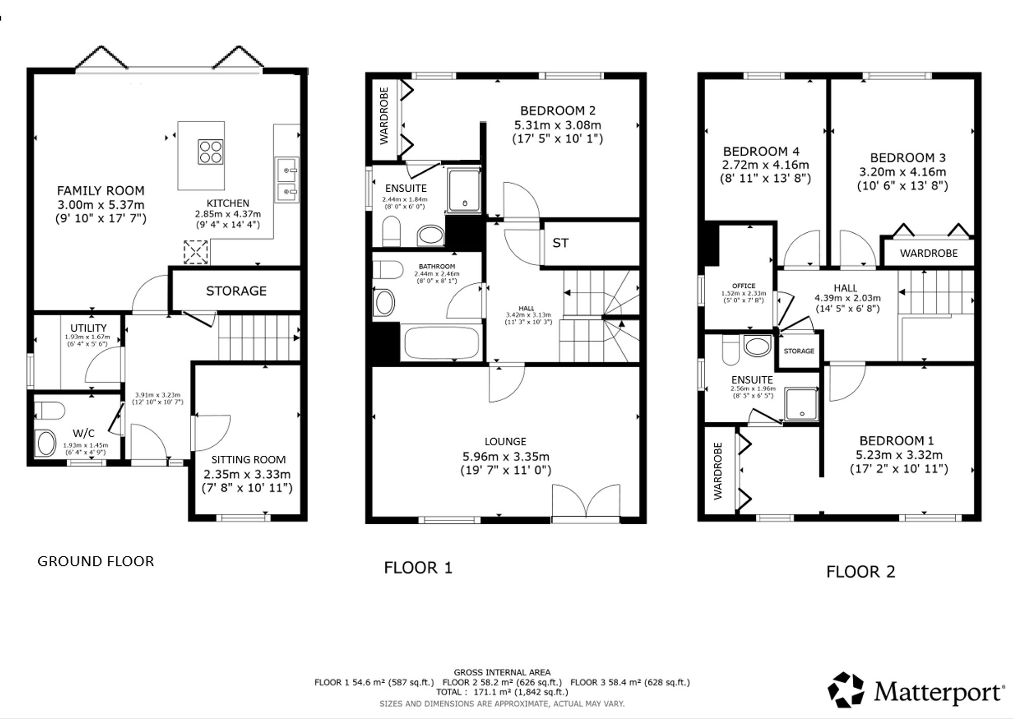 23 Dalgleish Drive, Glasgow floorplan