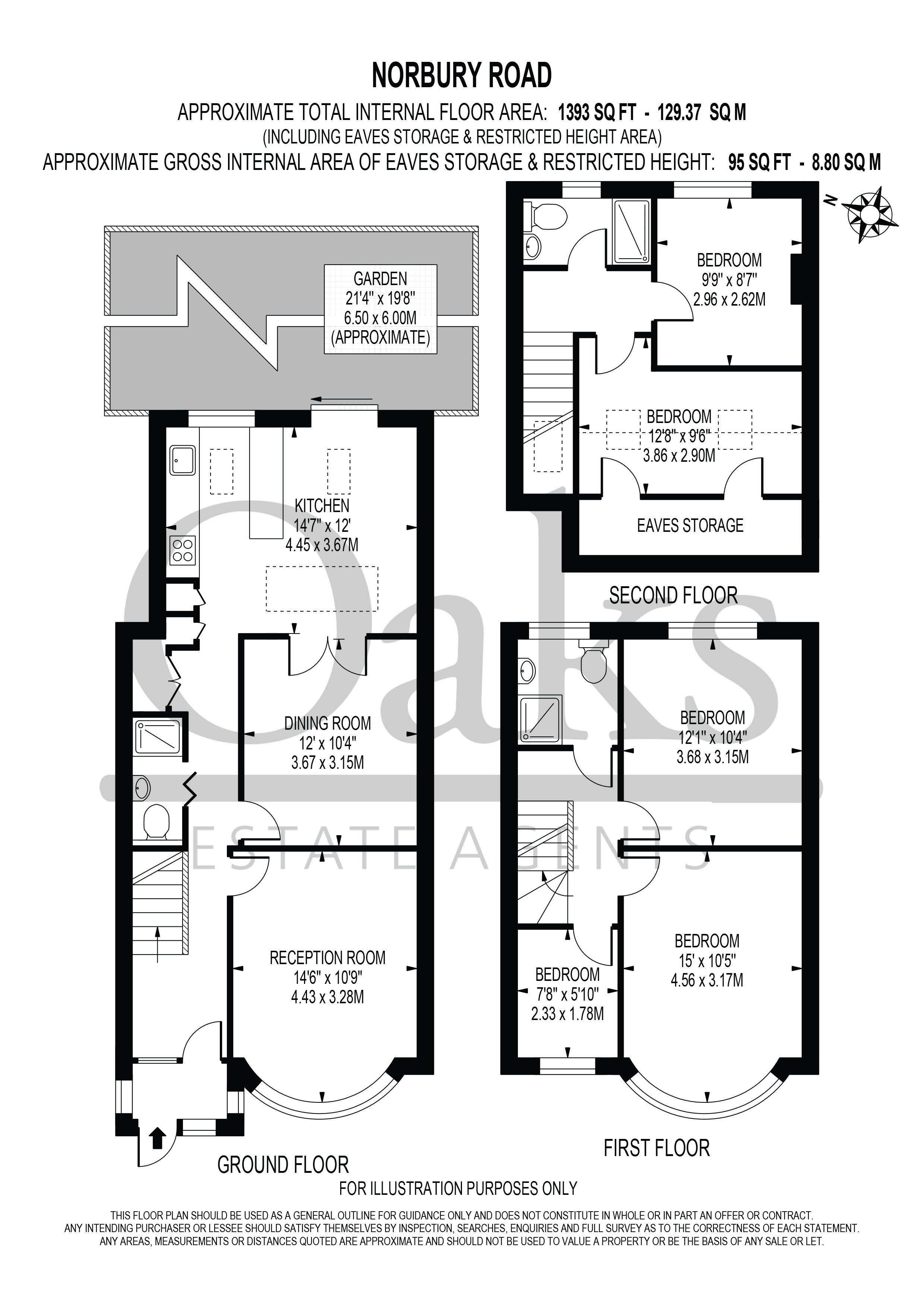 Norbury Road, Surrey floorplan