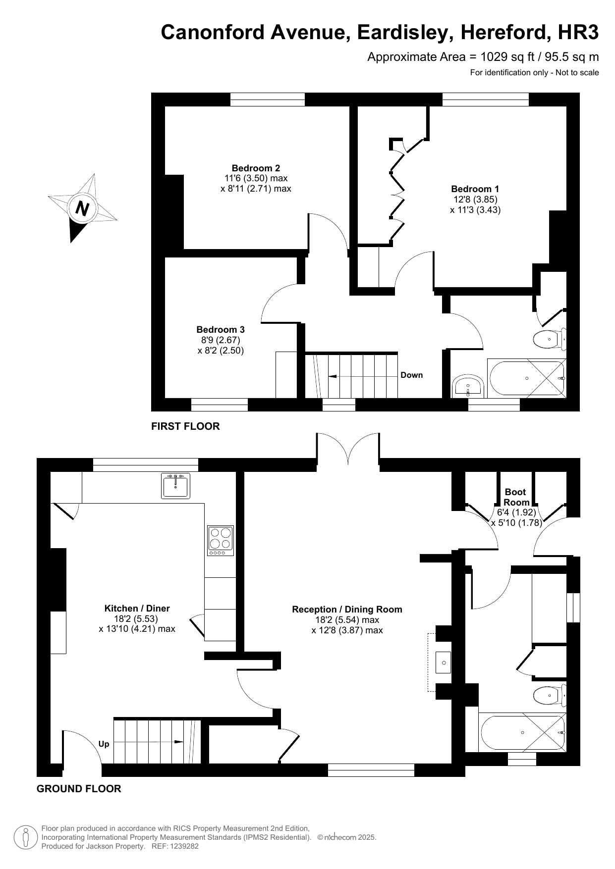 23 Canonford Avenue, Hereford floorplan