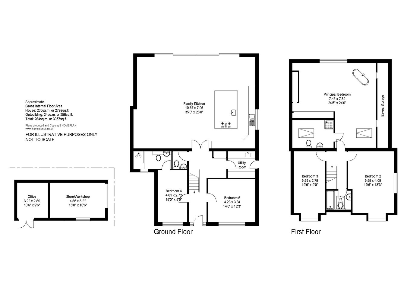 6, Buckstone Close, Lymington floorplan