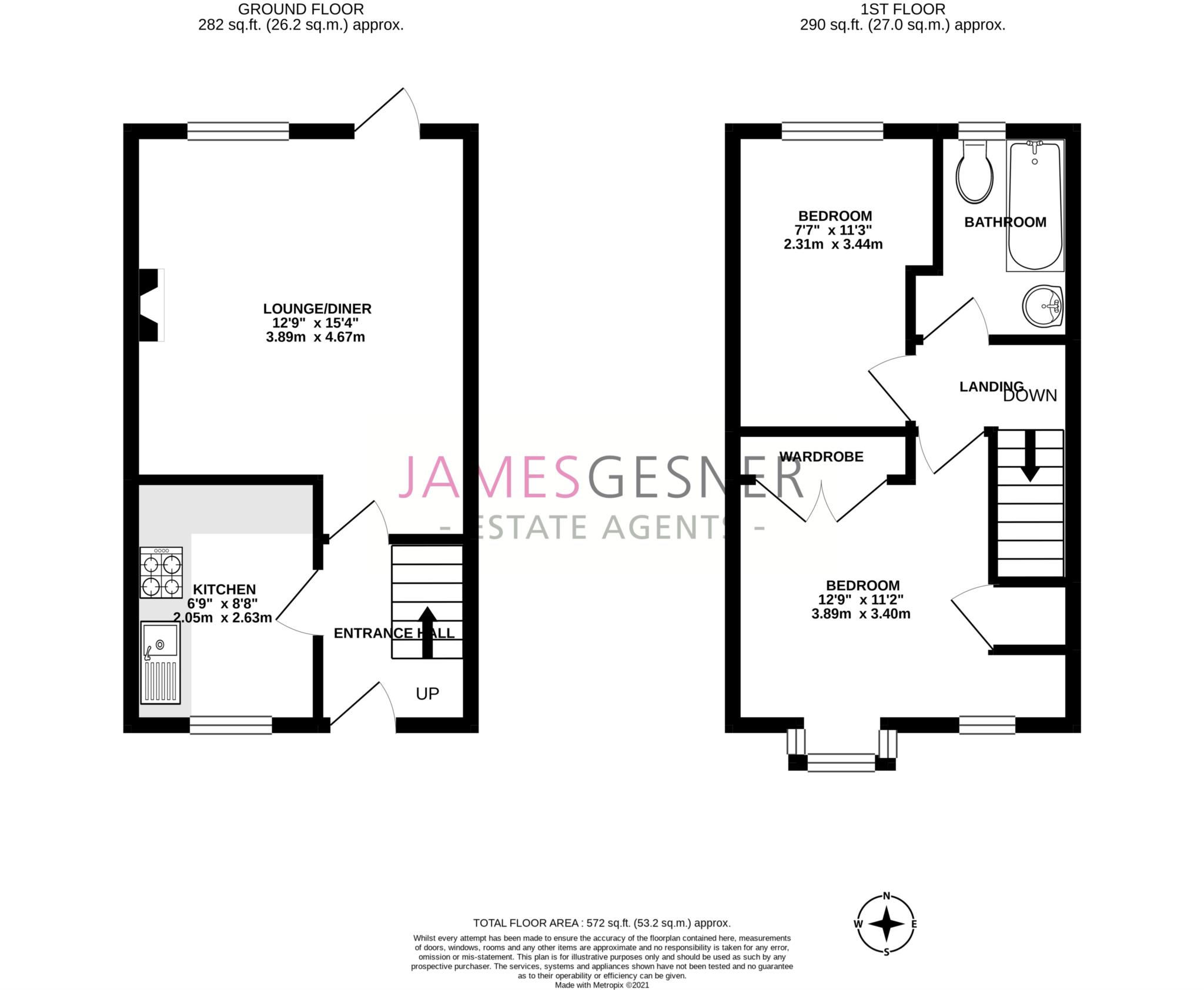 28, Chinnock Brook, Didcot floorplan