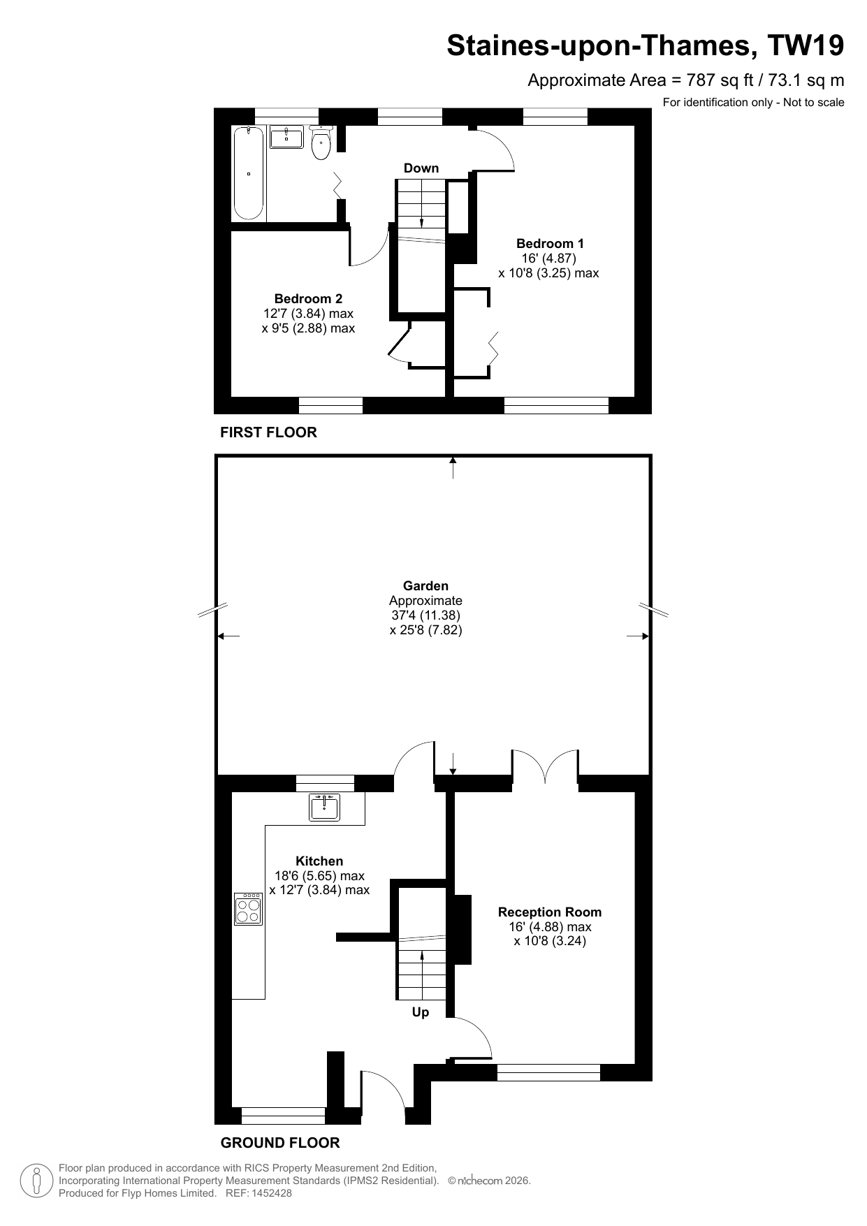 4, Clyde Road, Middlesex floorplan