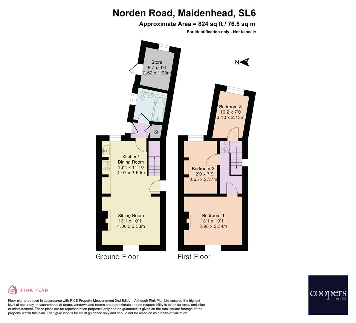 15, Norden Road, Maidenhead floorplan