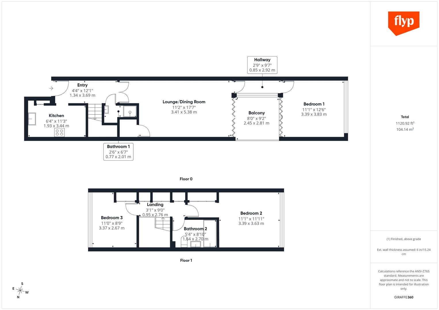 Flat 123, The Colonnades, 34 Porchester Square, London floorplan
