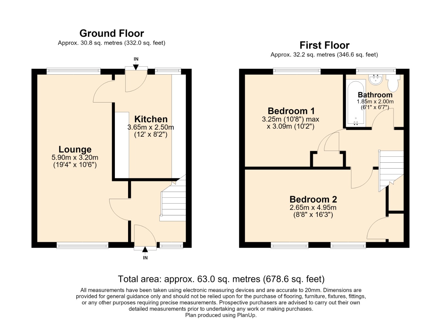 13, Cluny Park, Cardenden floorplan