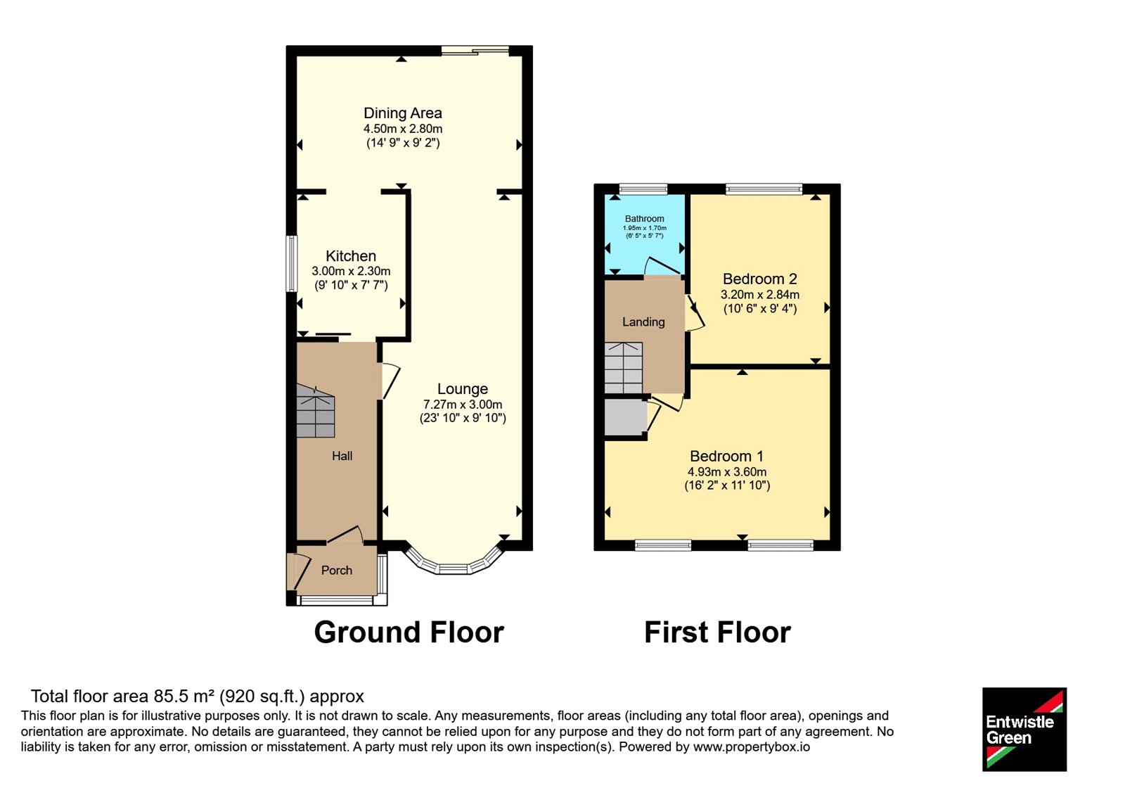 77, Beechwood Drive, Lancashire floorplan