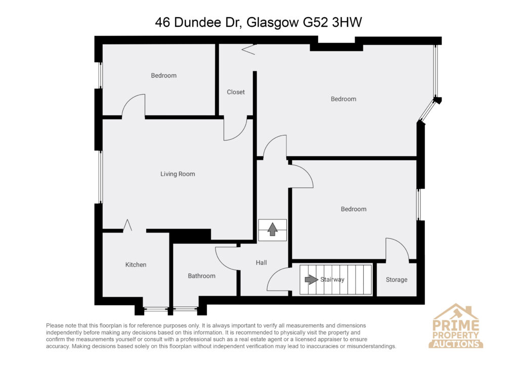 46, Dundee Drive, Glasgow floorplan