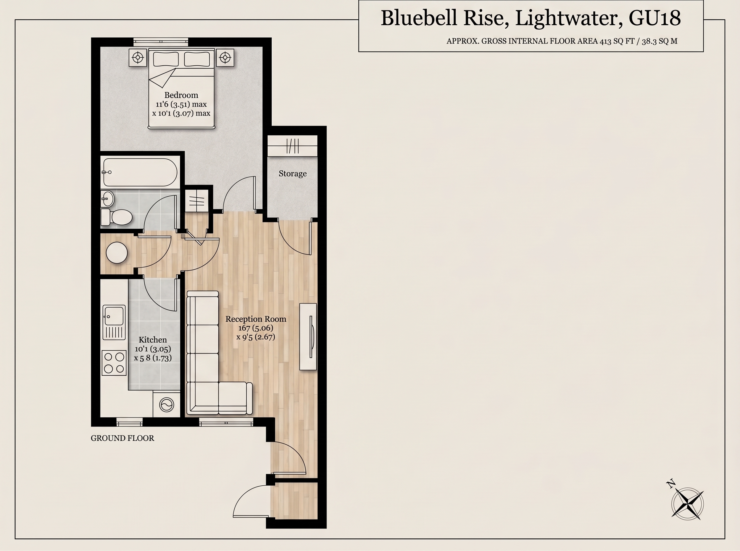 23, Bluebell Rise, Surrey floorplan