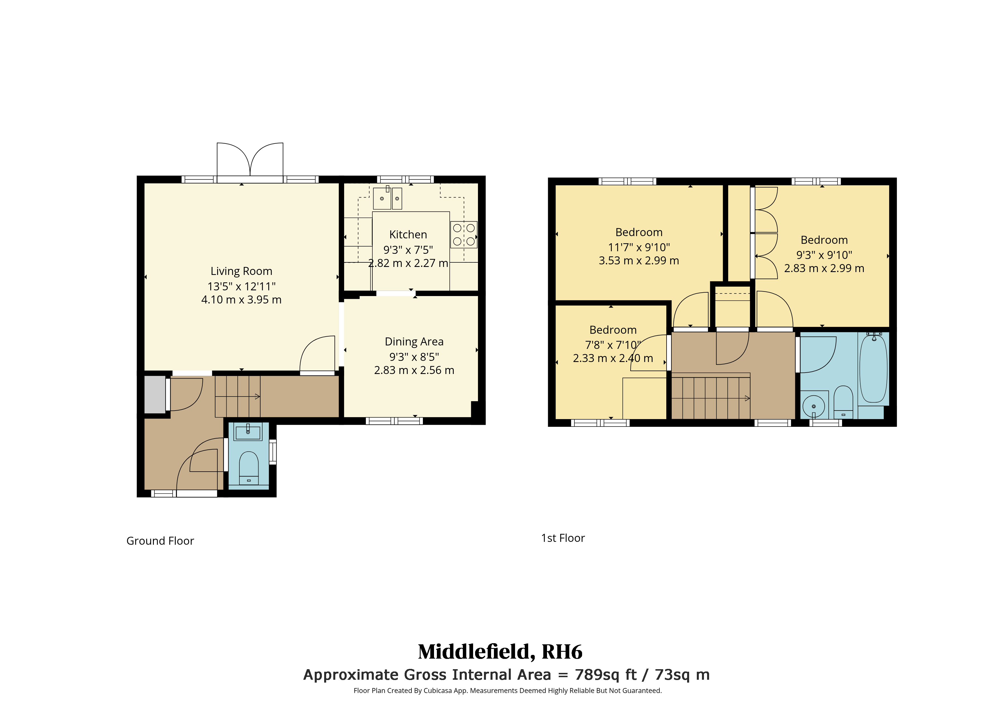 5, Middlefield, Surrey floorplan