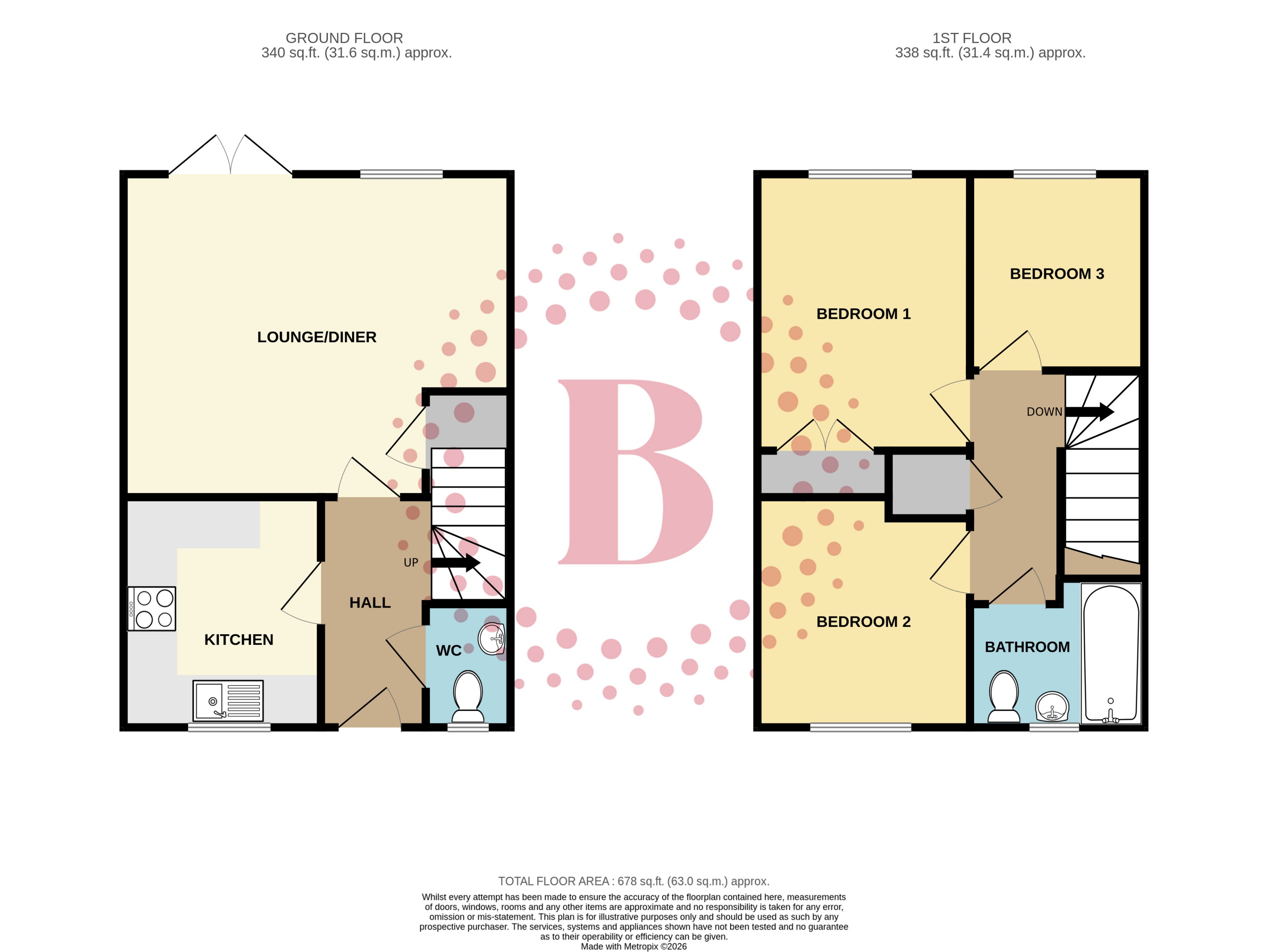 4, Palmerston Way, Fairfield Park floorplan