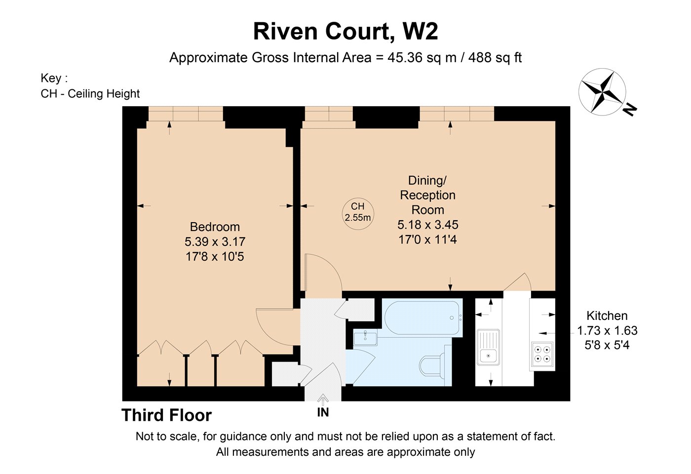 36 Riven Court,, Inverness Terrace, London floorplan