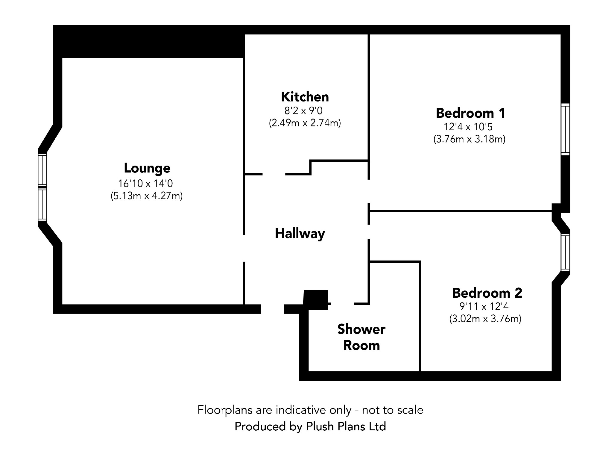 2 Bedrooms Flat for sale in South Street, Greenock PA16