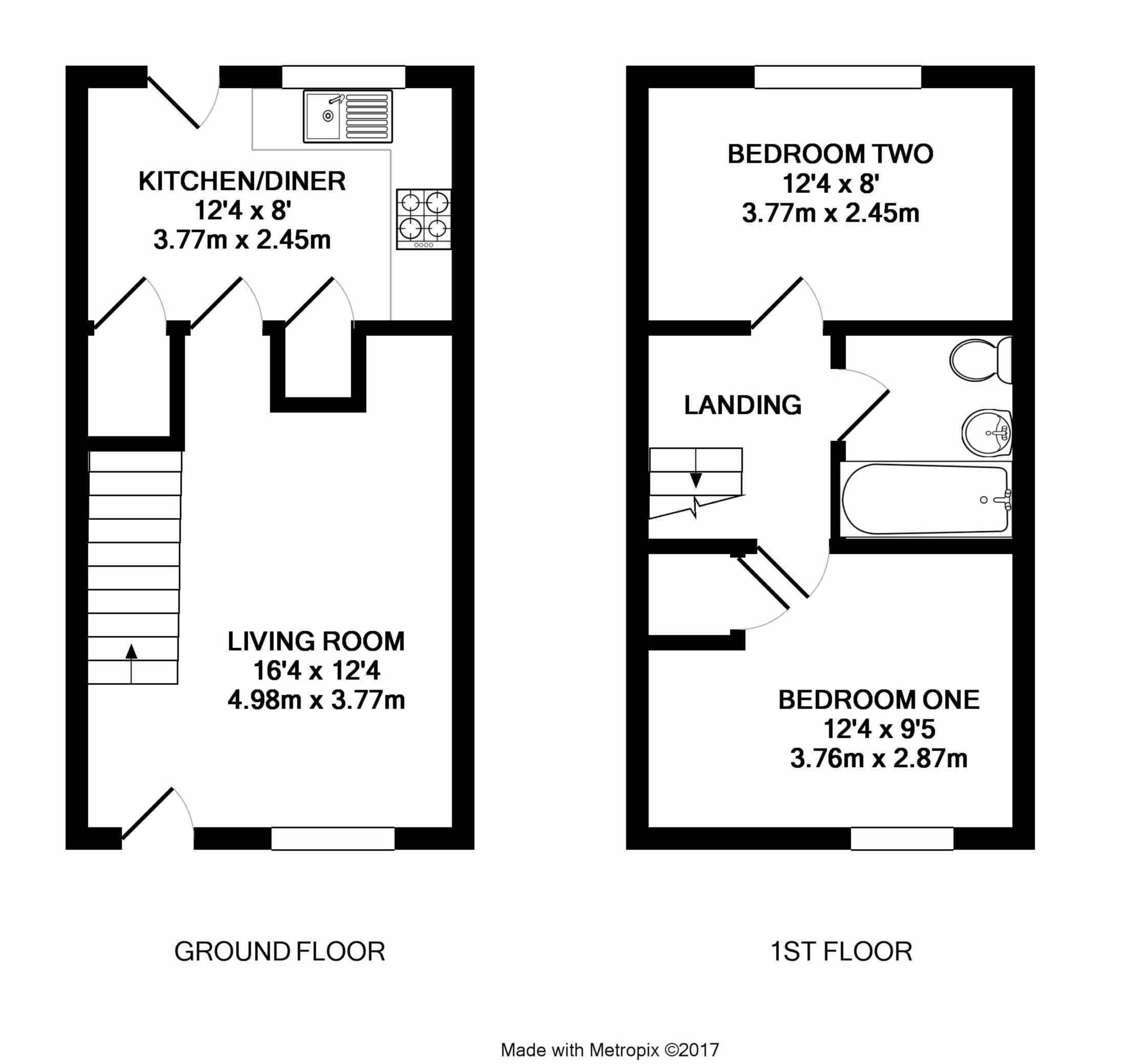 2 Bedrooms Terraced house to rent in Axbridge, Bracknell RG12