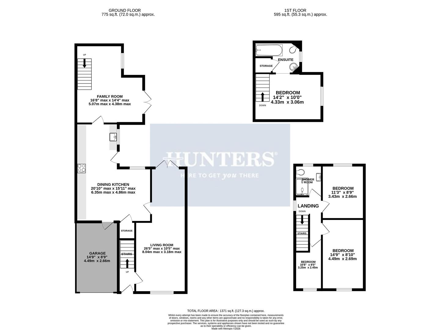 14, Arthur Place, York floorplan