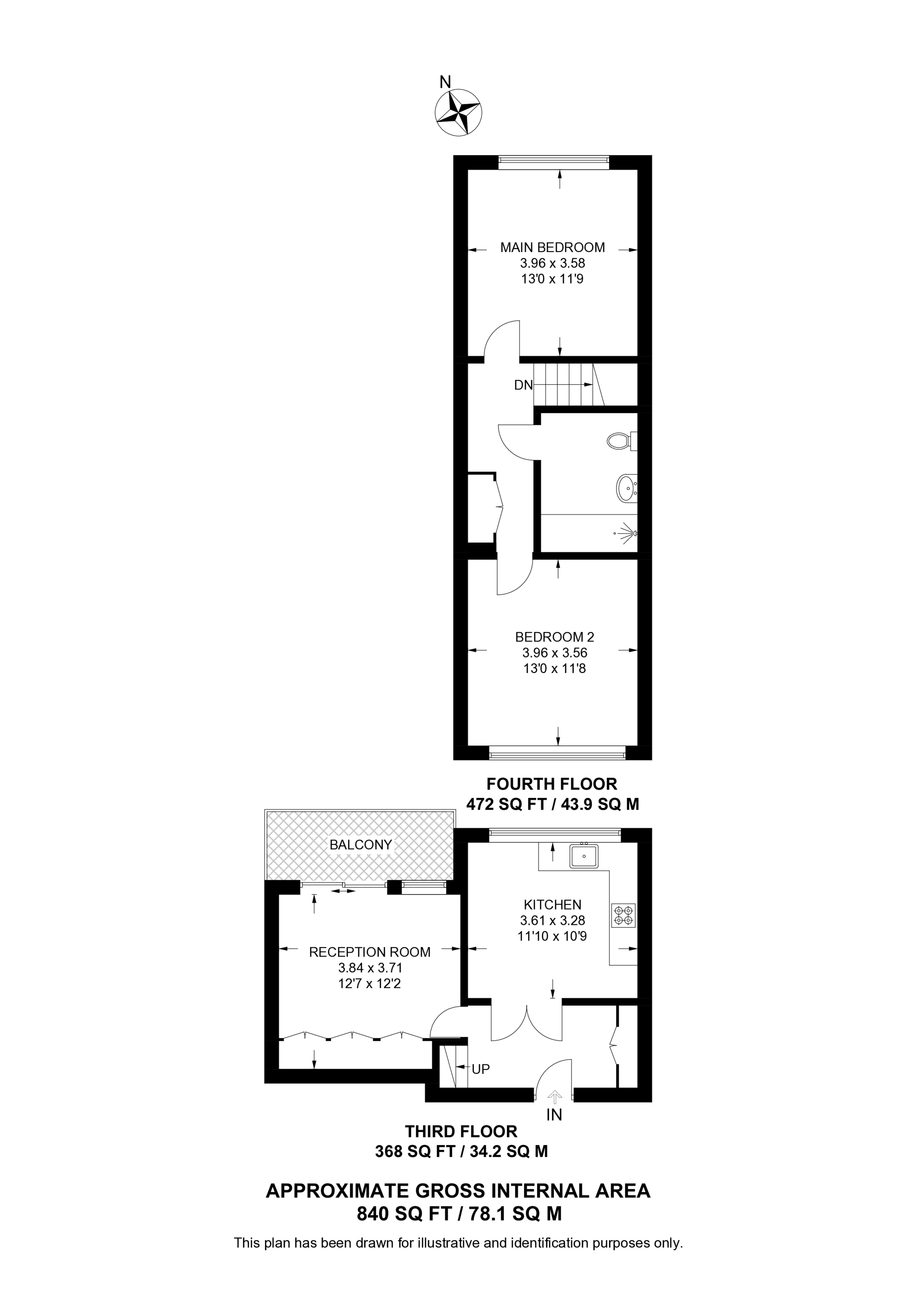 St Giles High Street, Covent Garden floorplan