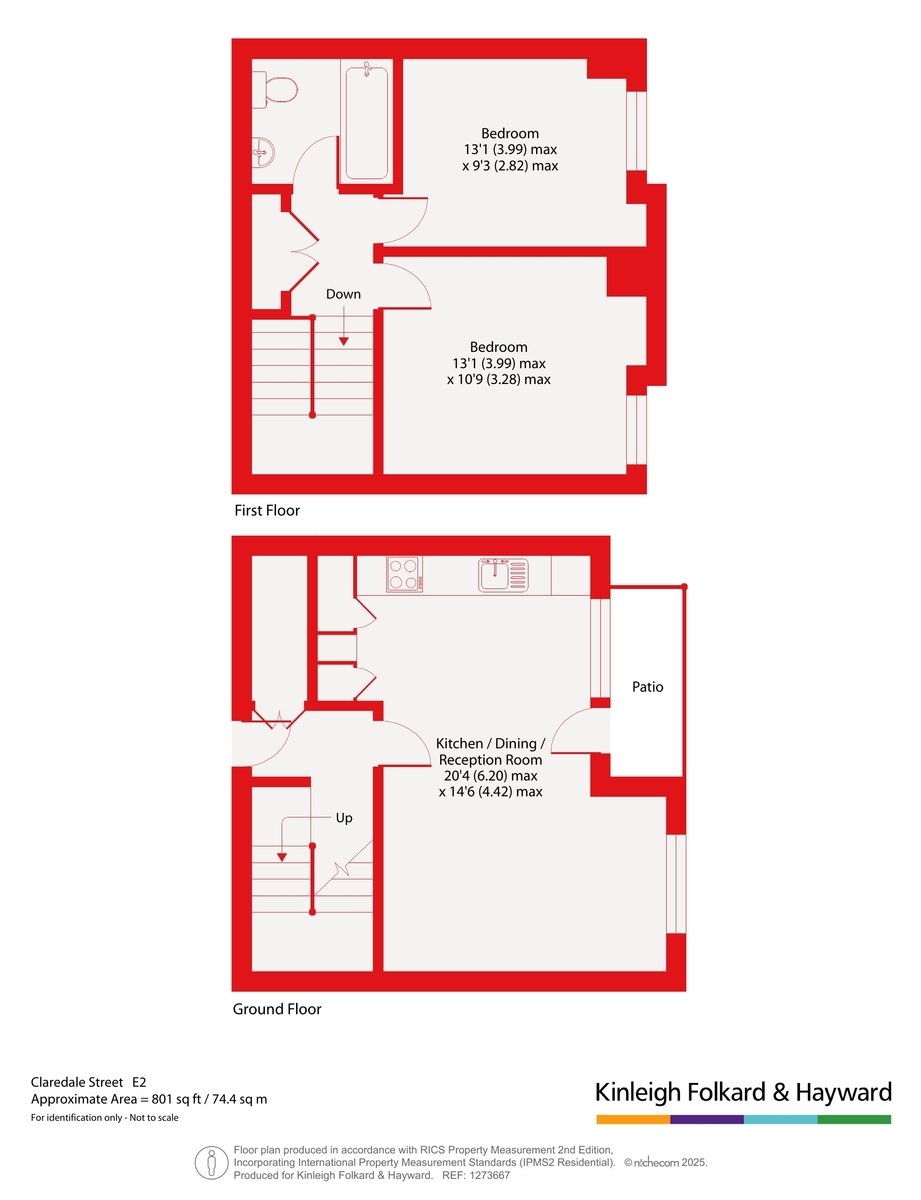 Claredale Street, London floorplan