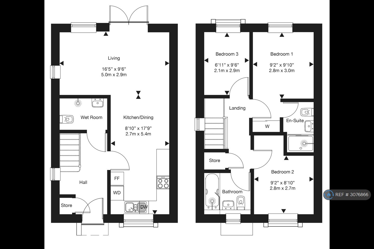 Bayley Place Tithebarn, Exeter floorplan