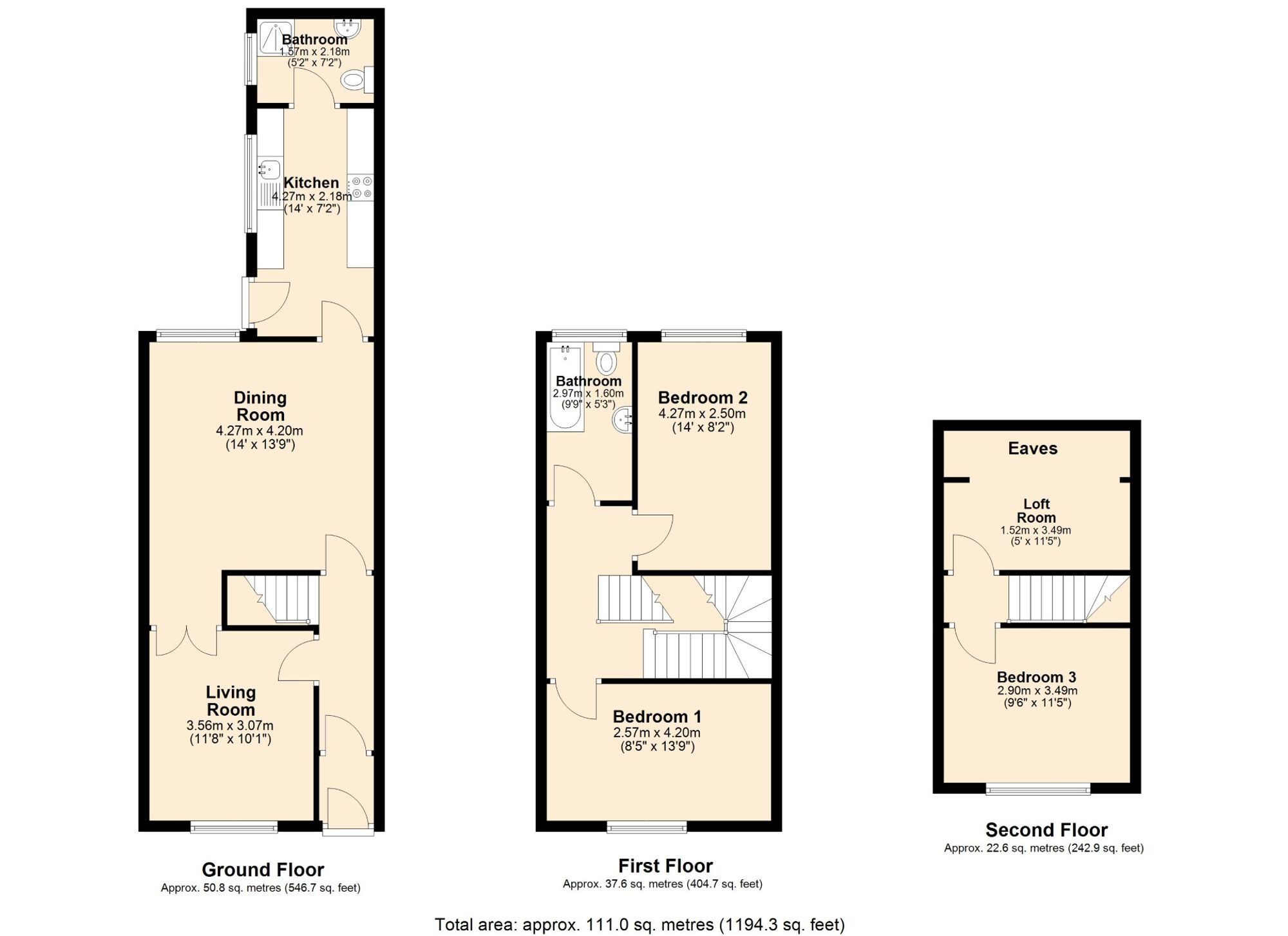 57 Fountain Street, Accrington floorplan