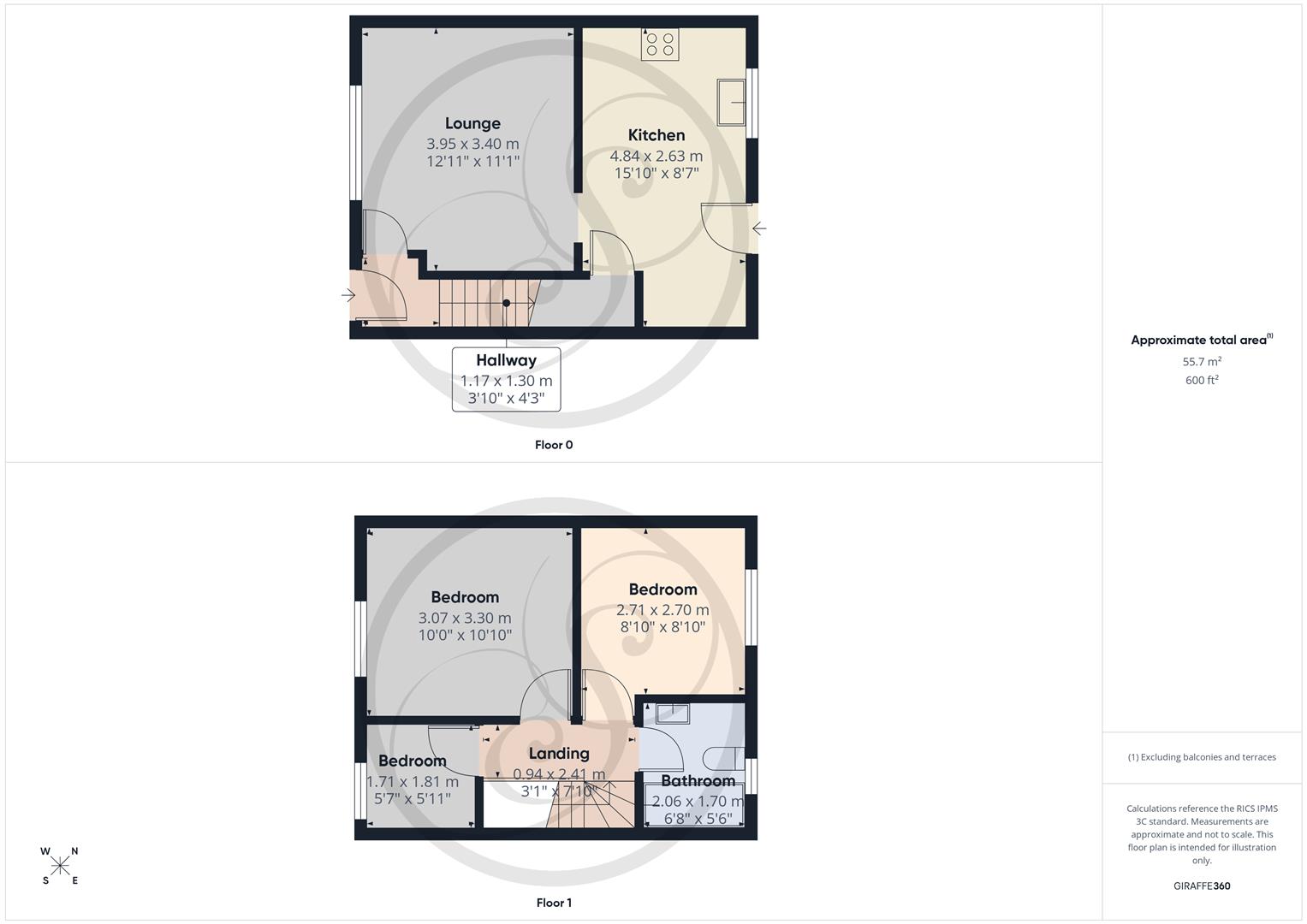 6, Copperfield Drive, Leeds floorplan