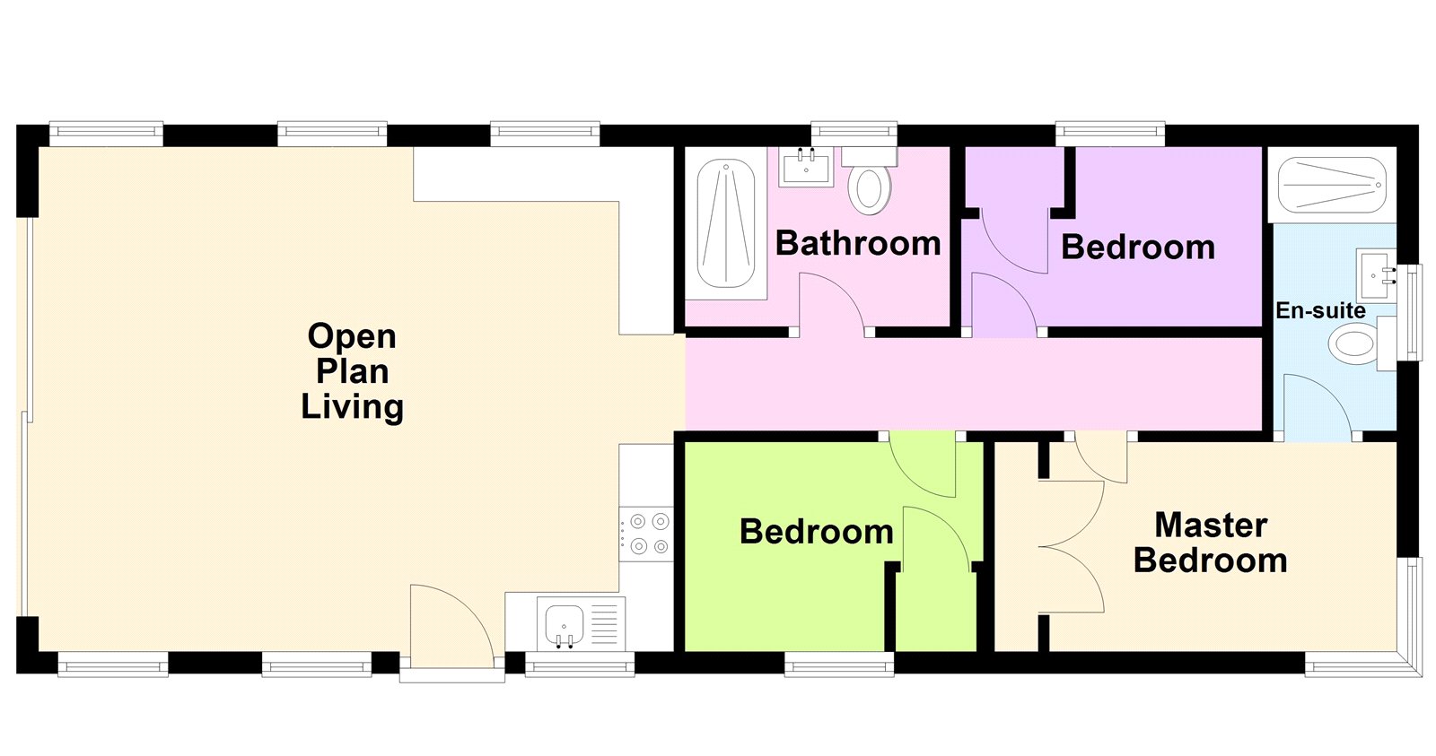 10 Kingfisher,, Kiln Park, Tenby floorplan