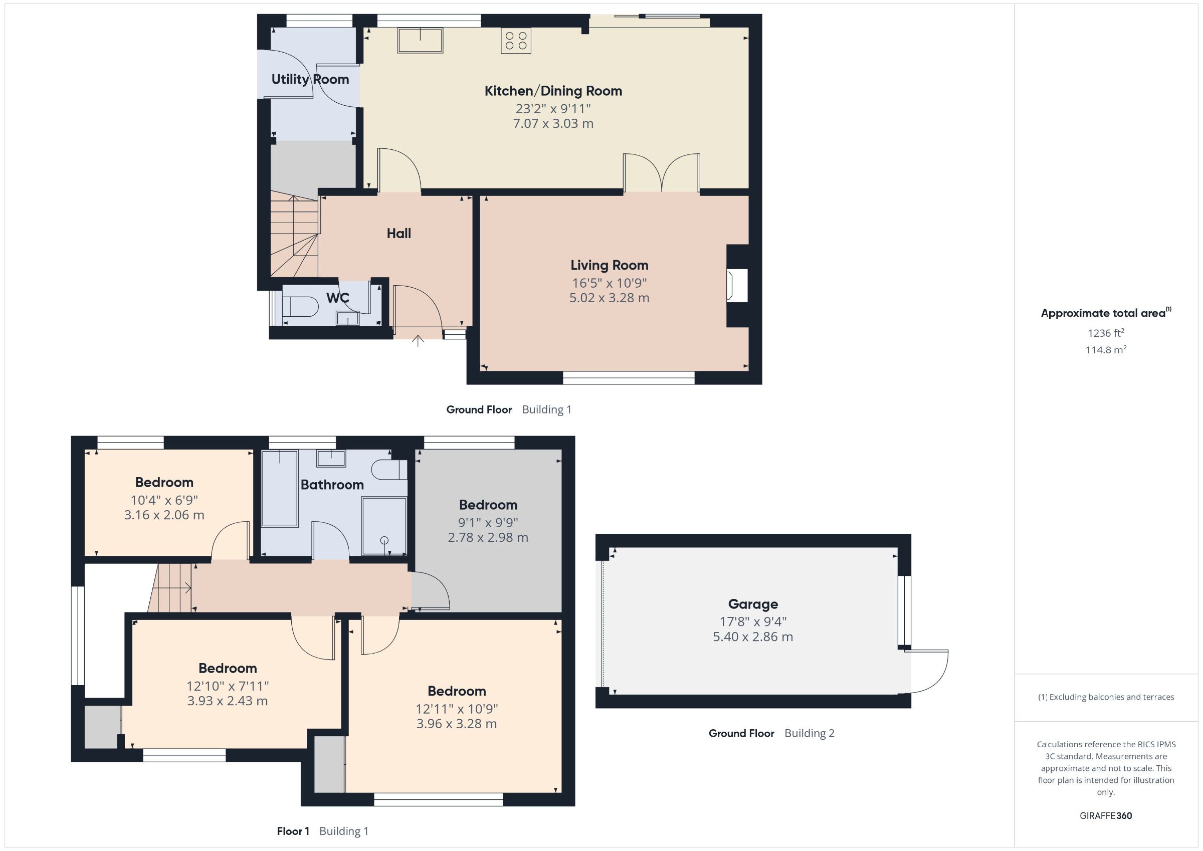 9 Mosedale, Moreton-in-Marsh floorplan