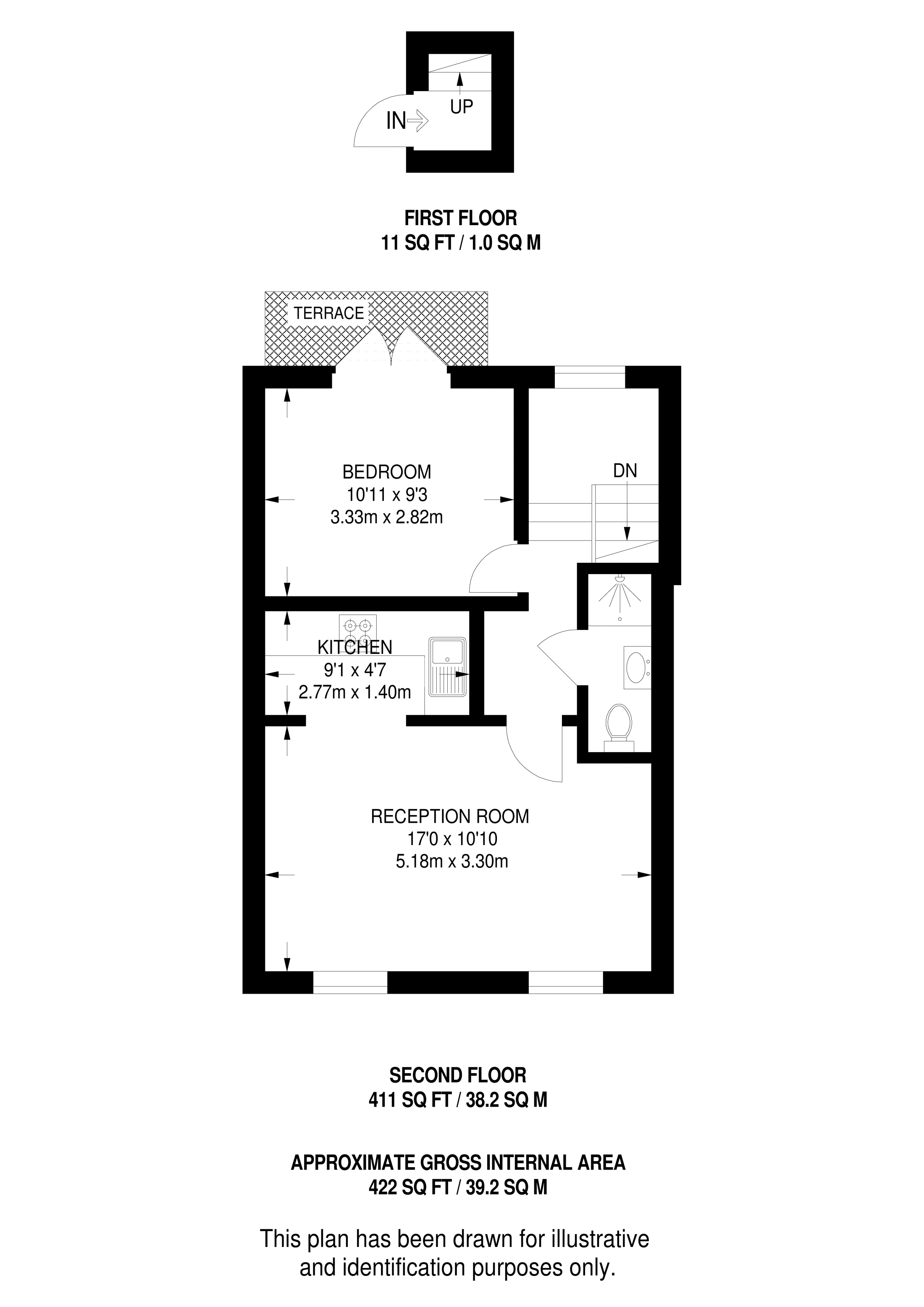 Mackenzie Road, Caledonian Road floorplan