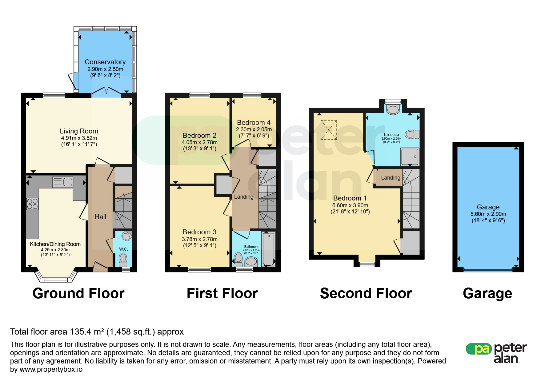 2, Rhodfa'r Derw, Aberdare floorplan