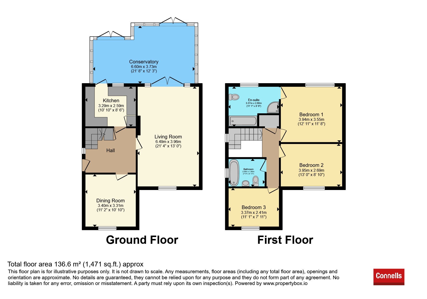 Baytrees, Main Road, Colchester floorplan