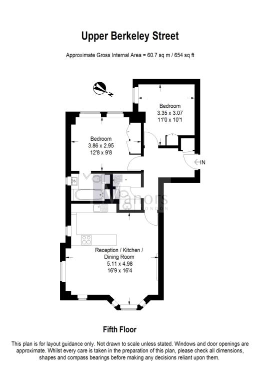 2 Bedrooms Flat to rent in Upper Berkeley Street, London W1H