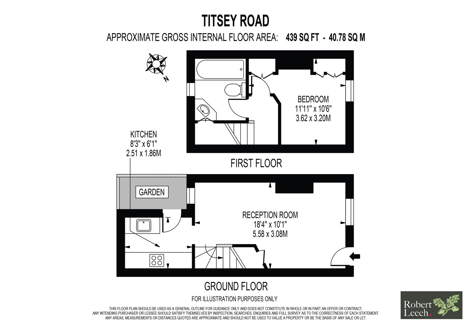14, Titsey Road, Oxted floorplan