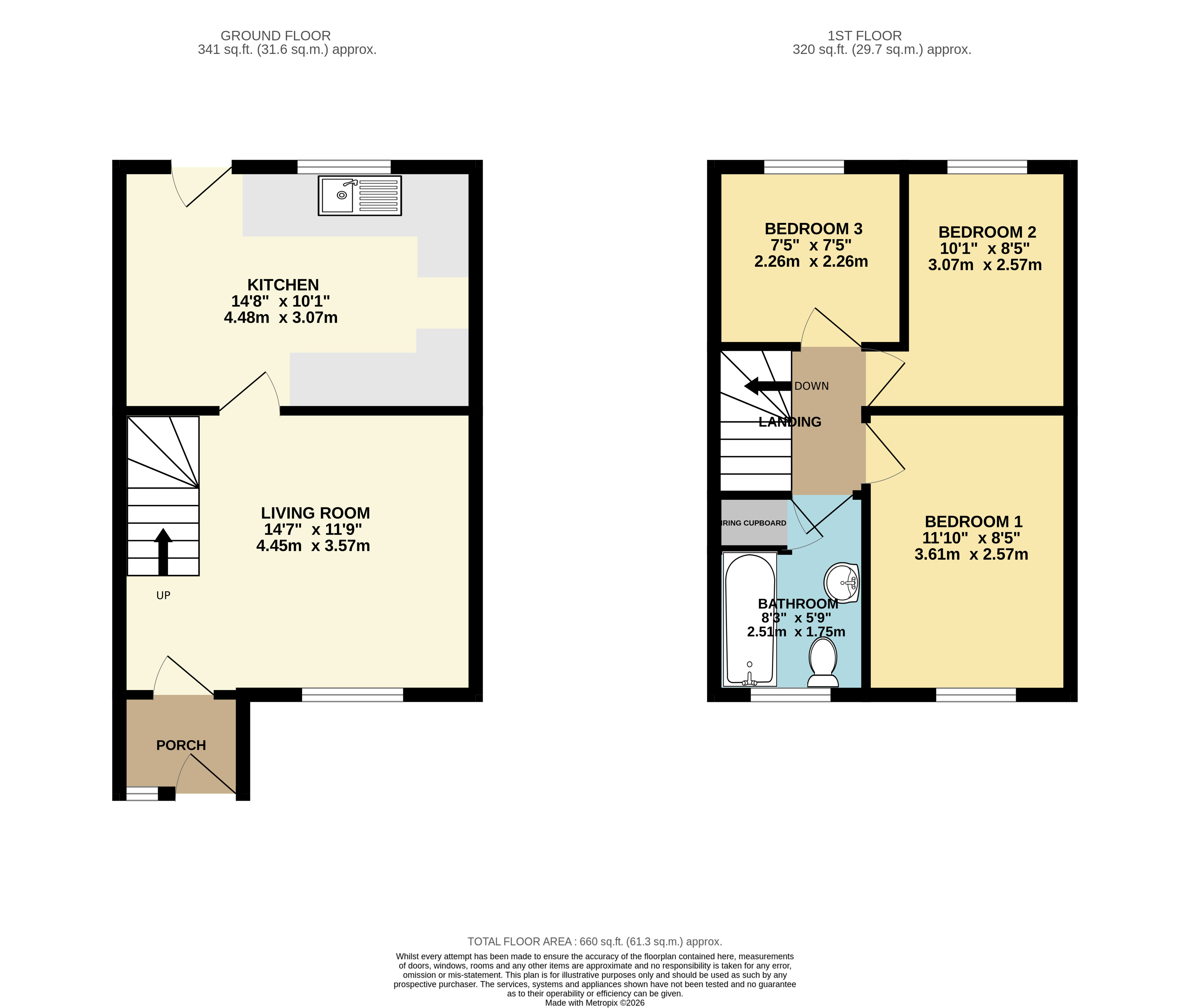 23 Dyers Close, Braunton Devon, Devon floorplan