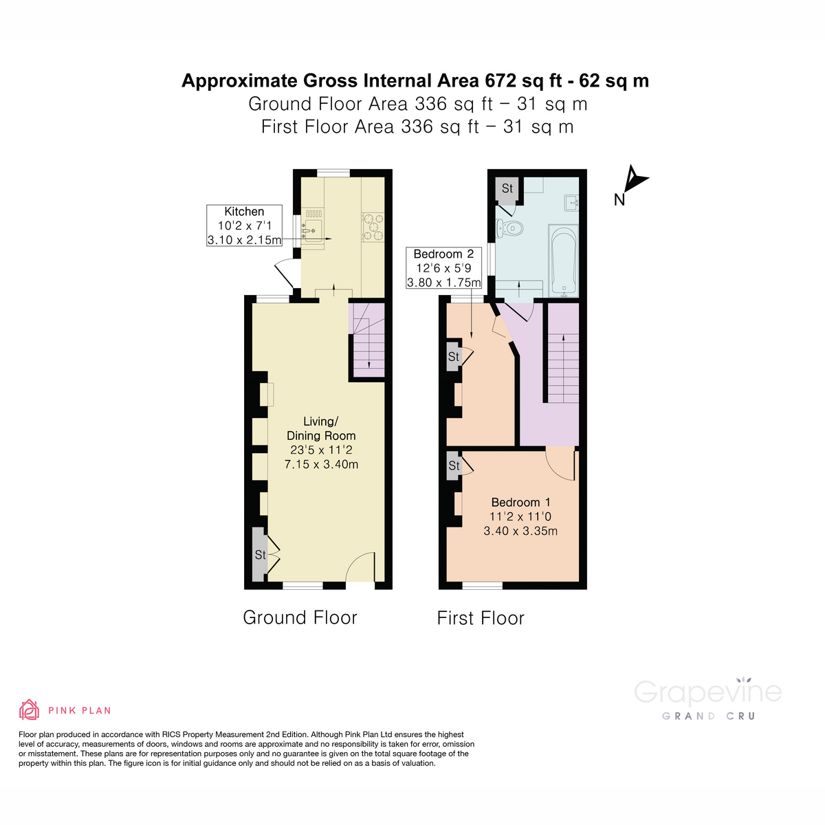 36, Brook Street, Reading floorplan