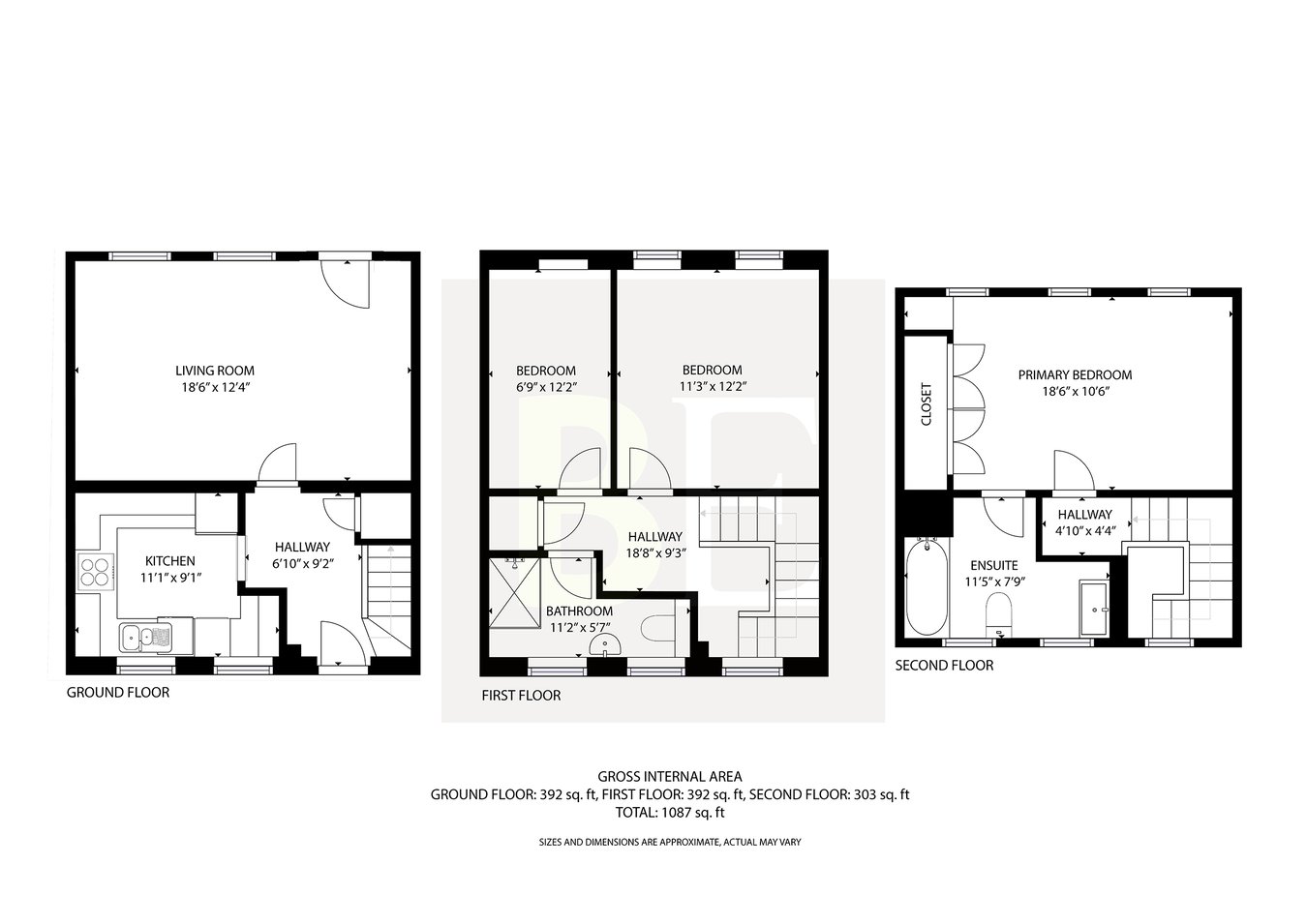 1 Beaufort Place, St Helier floorplan