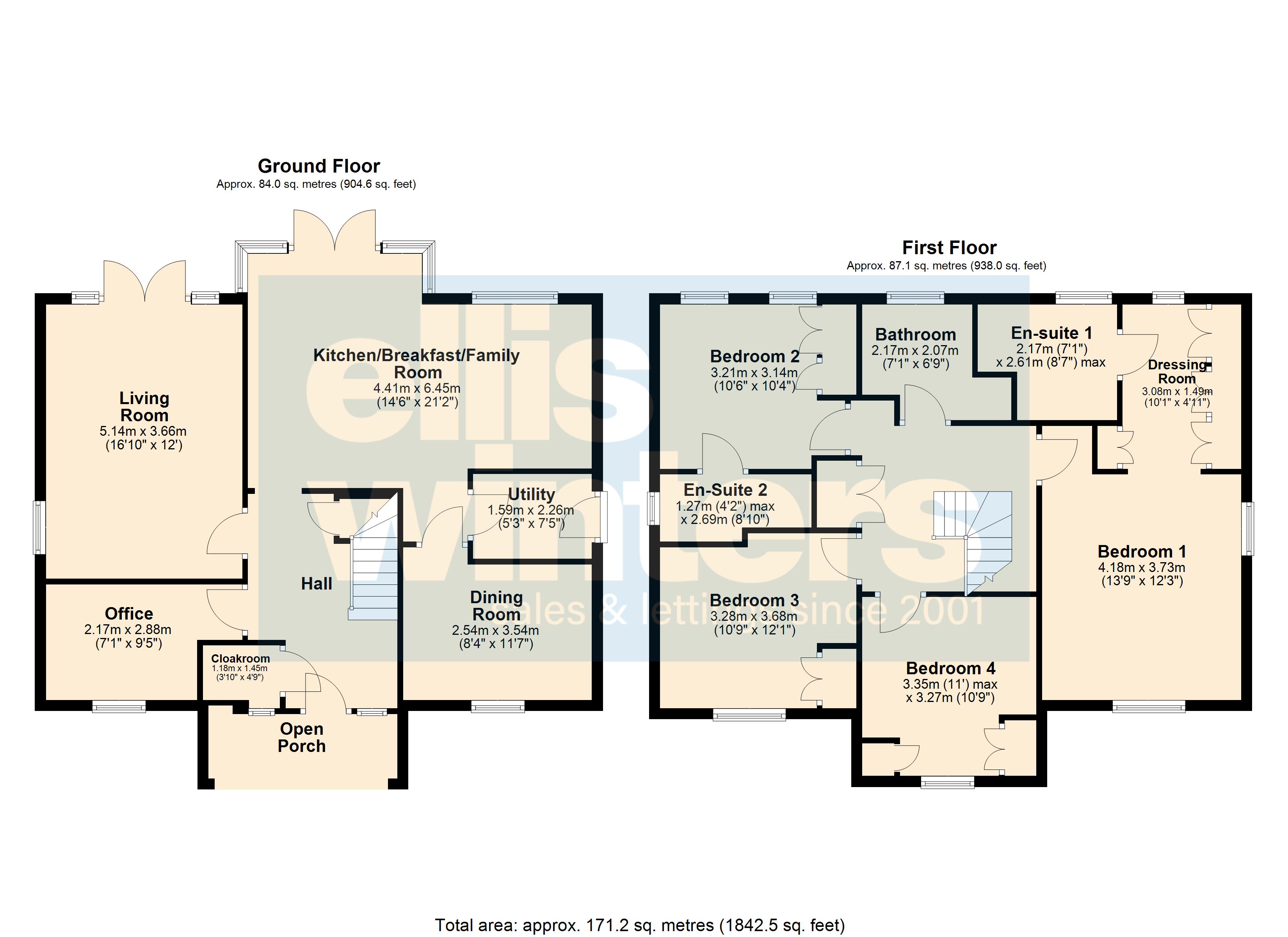3, Dispersal Way, Huntingdon floorplan