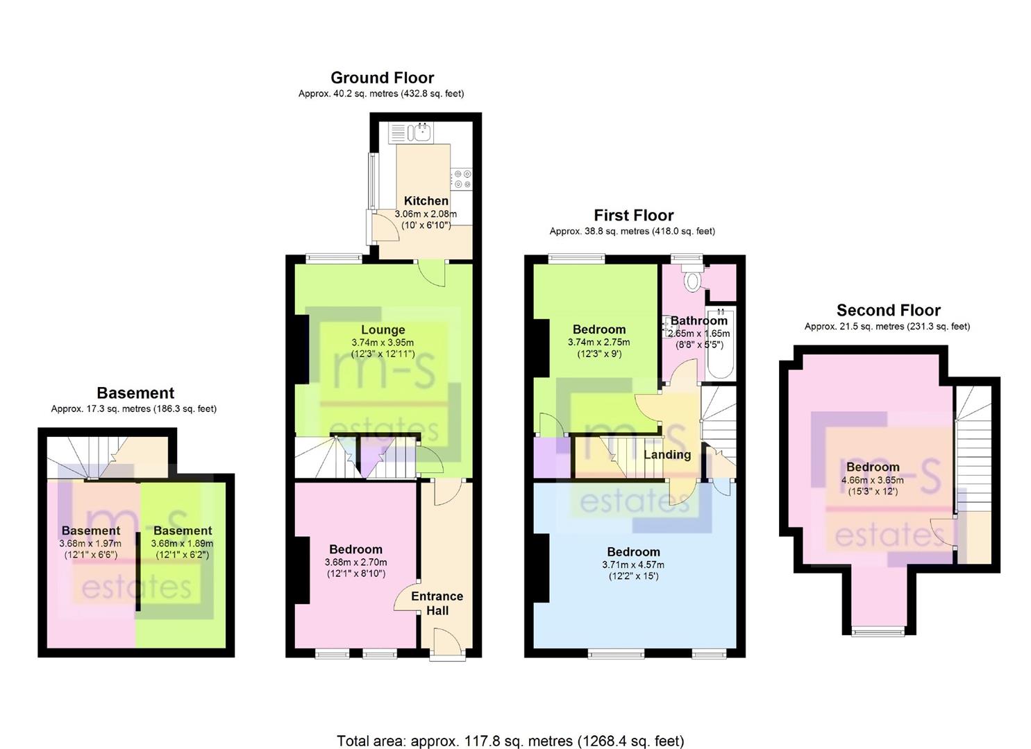 4 Bedrooms Terraced house to rent in Albert Road, Lenton, Nottingham NG7