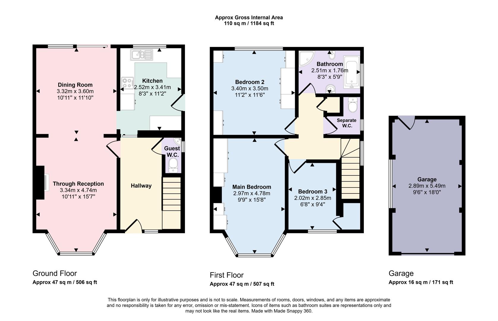 Howcroft Crescent, London floorplan