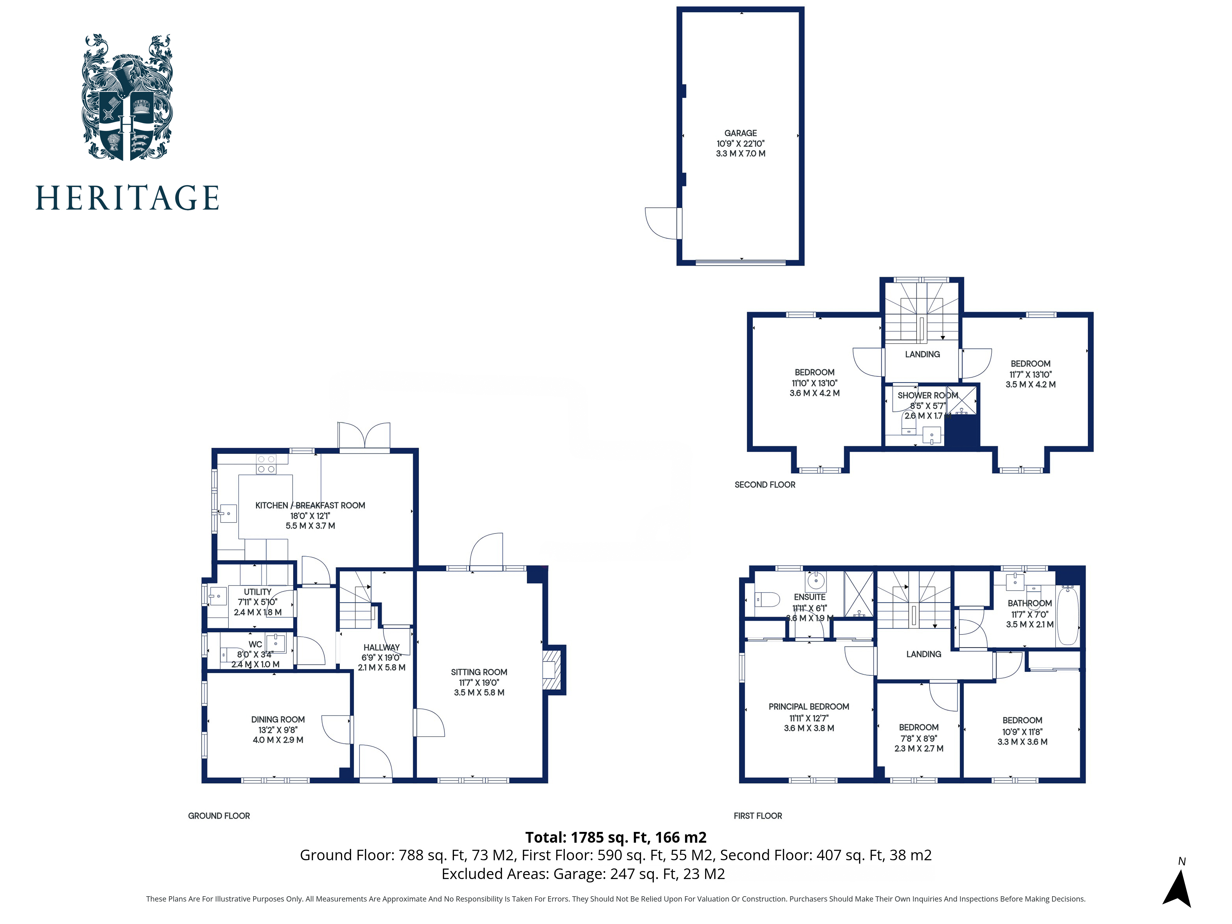 18, Thompson Gardens, Colchester floorplan