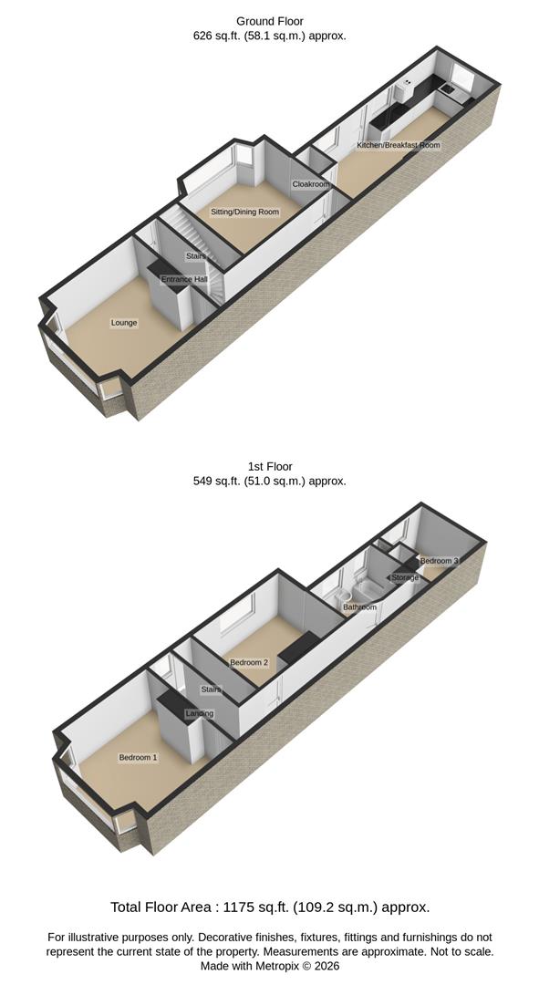 112, Hamilton Road, Great Yarmouth floorplan
