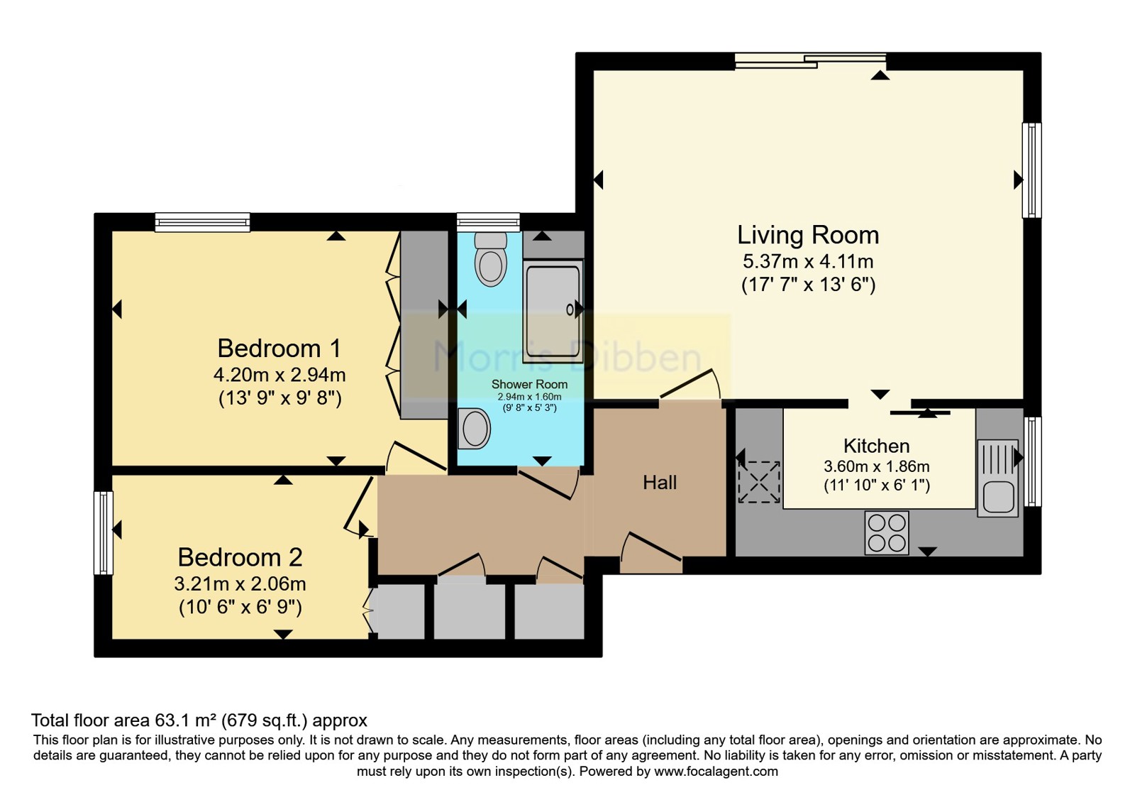 8, Old Parsonage Court, Winchester floorplan