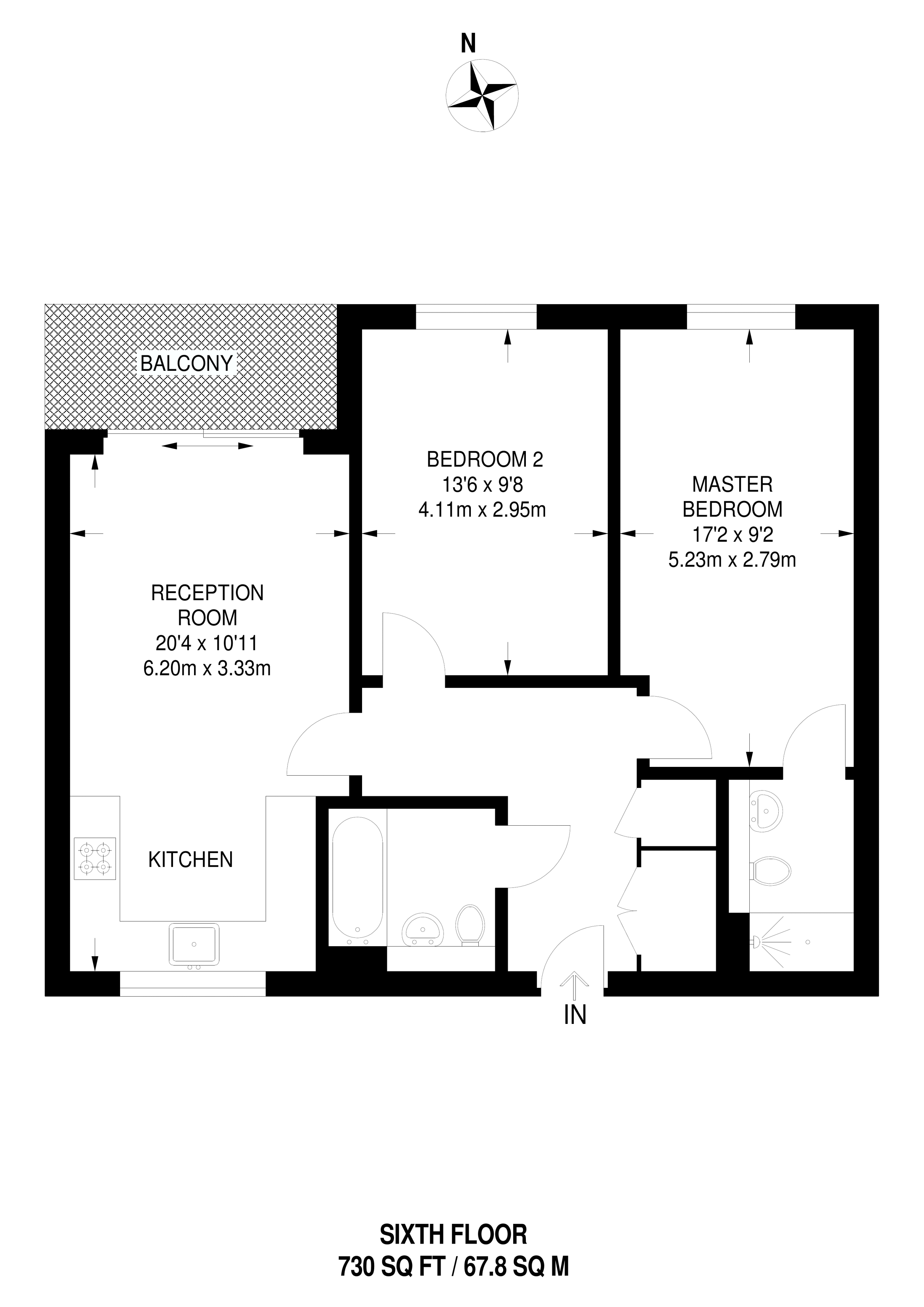 2 Bedrooms Flat to rent in Enid Street, Bermondsey SE16