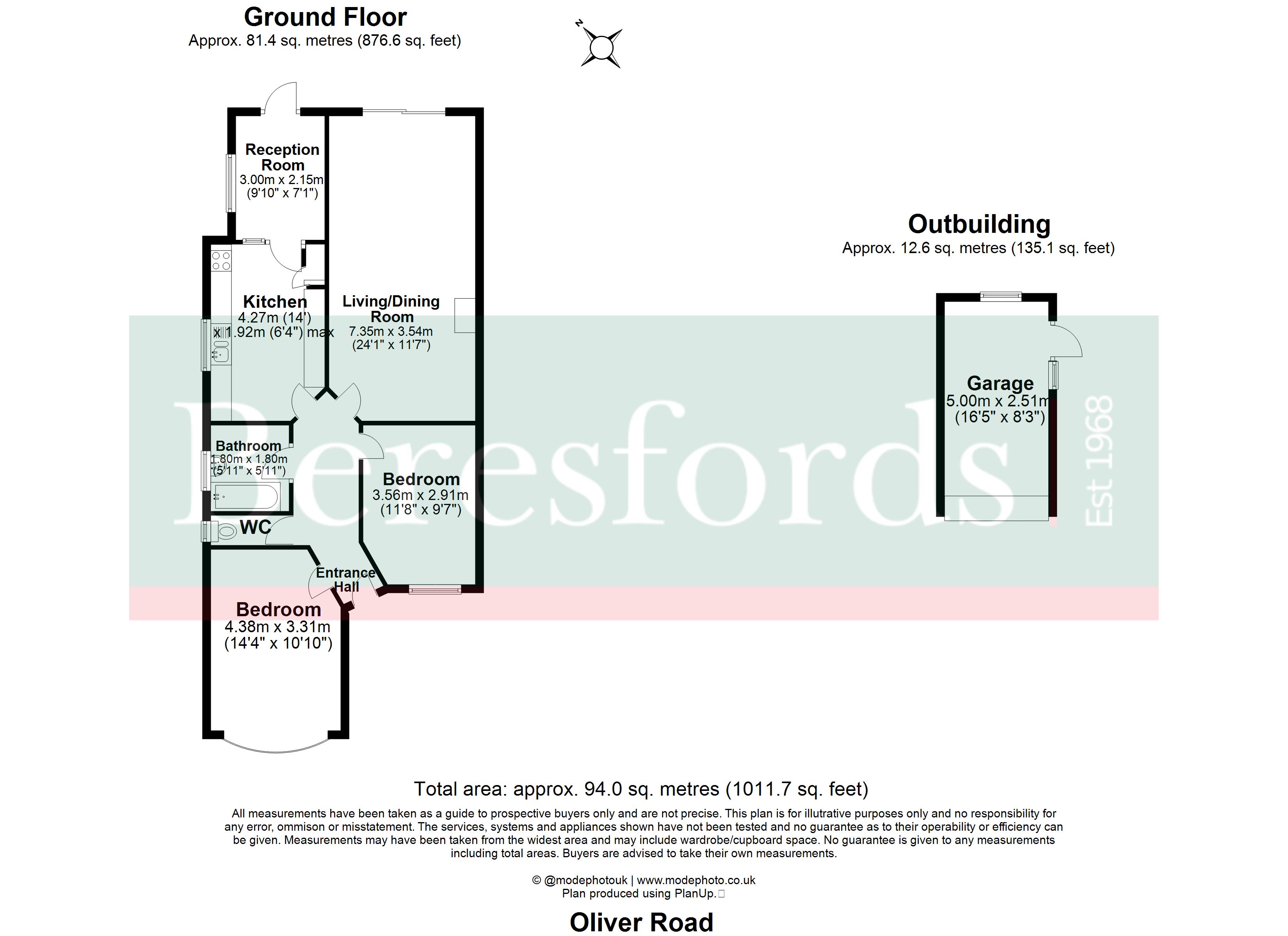 85, Oliver Road, Brentwood floorplan