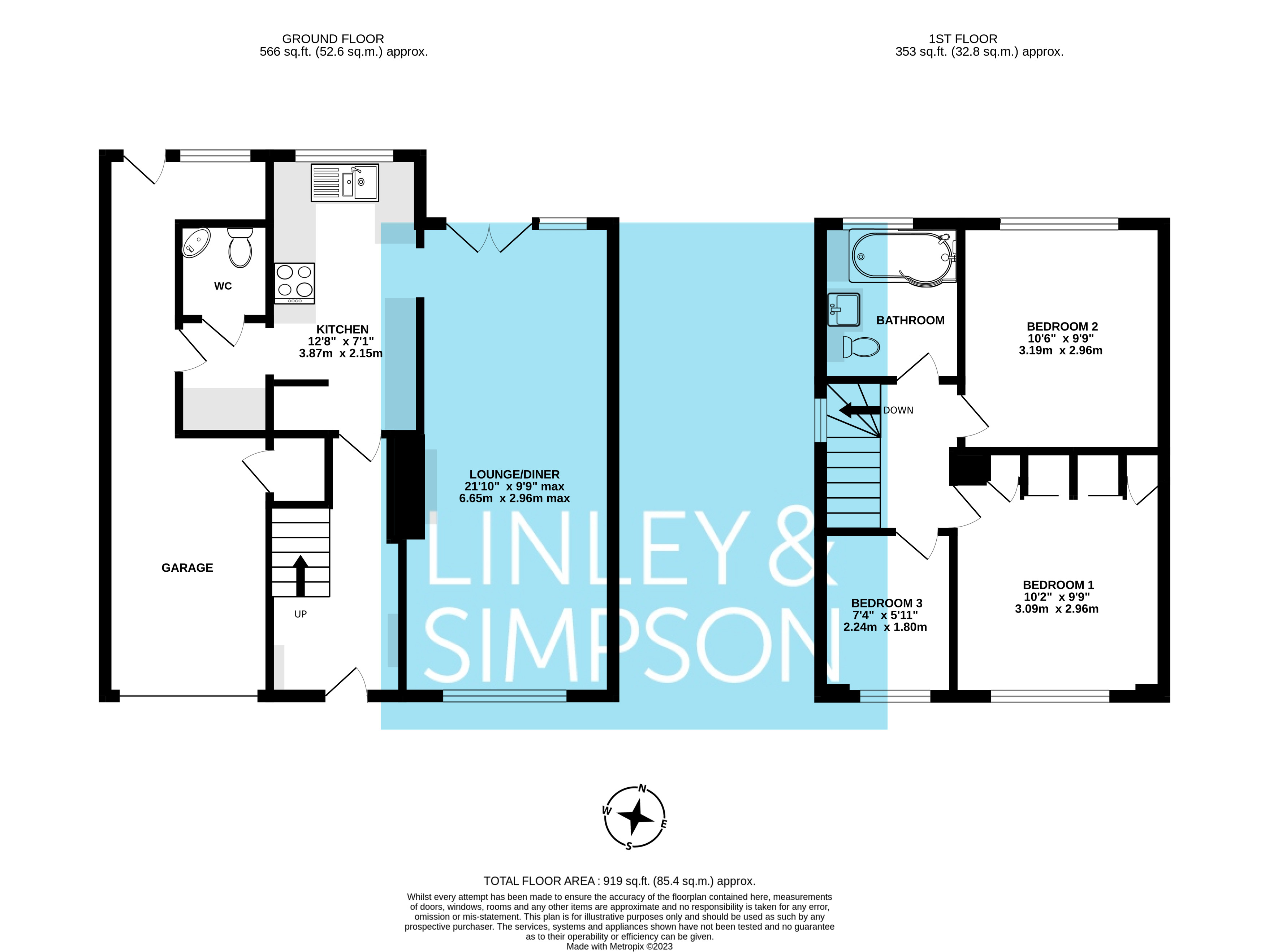 79, Anthea Drive, York floorplan