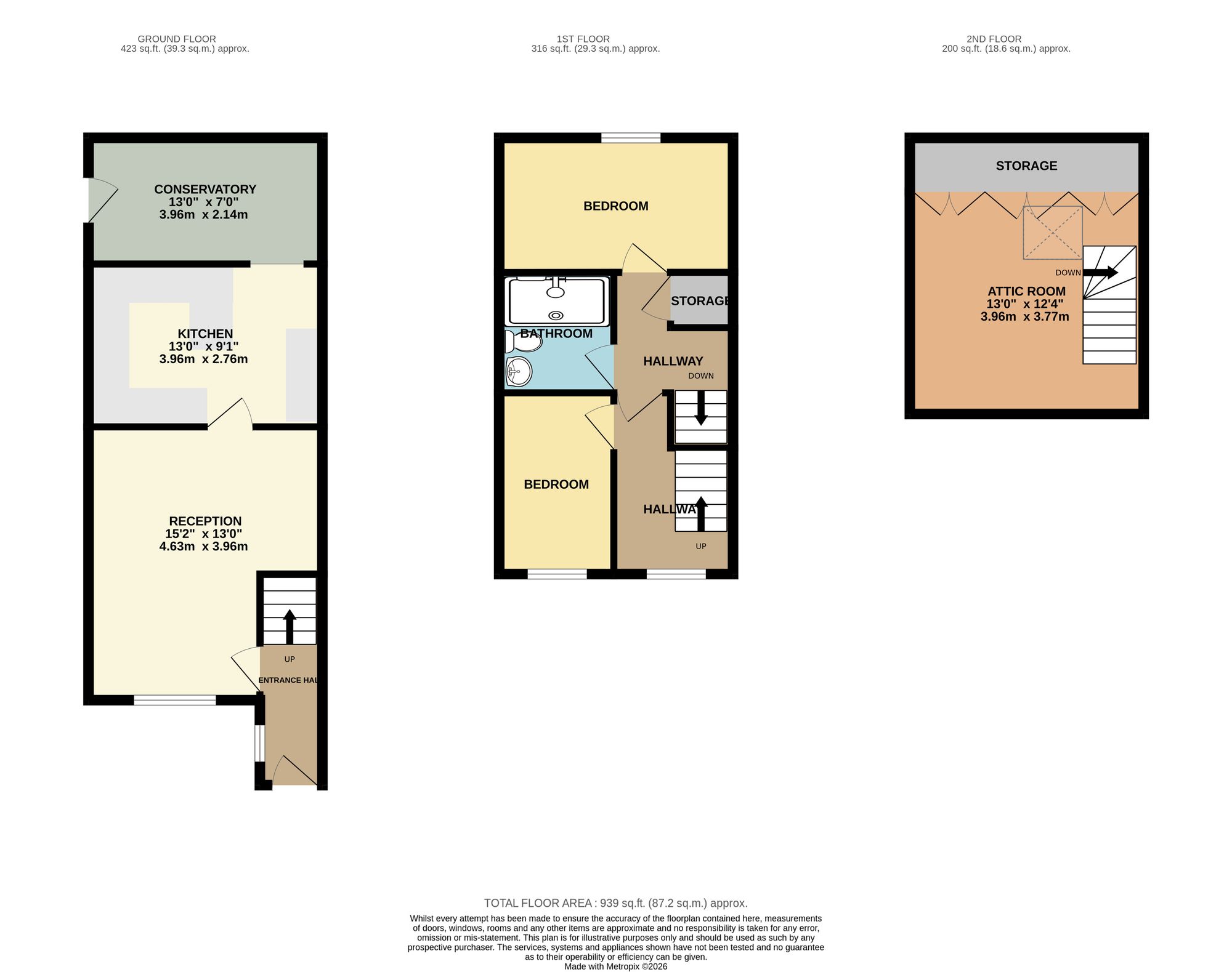 18 Elmwood Grove, Tredegar floorplan