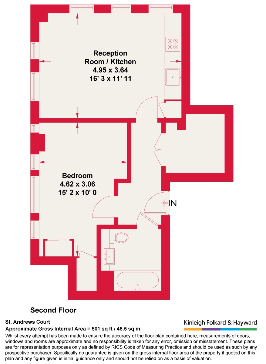 7 St Andrews Court, 1-4, River Front, Enfield floorplan