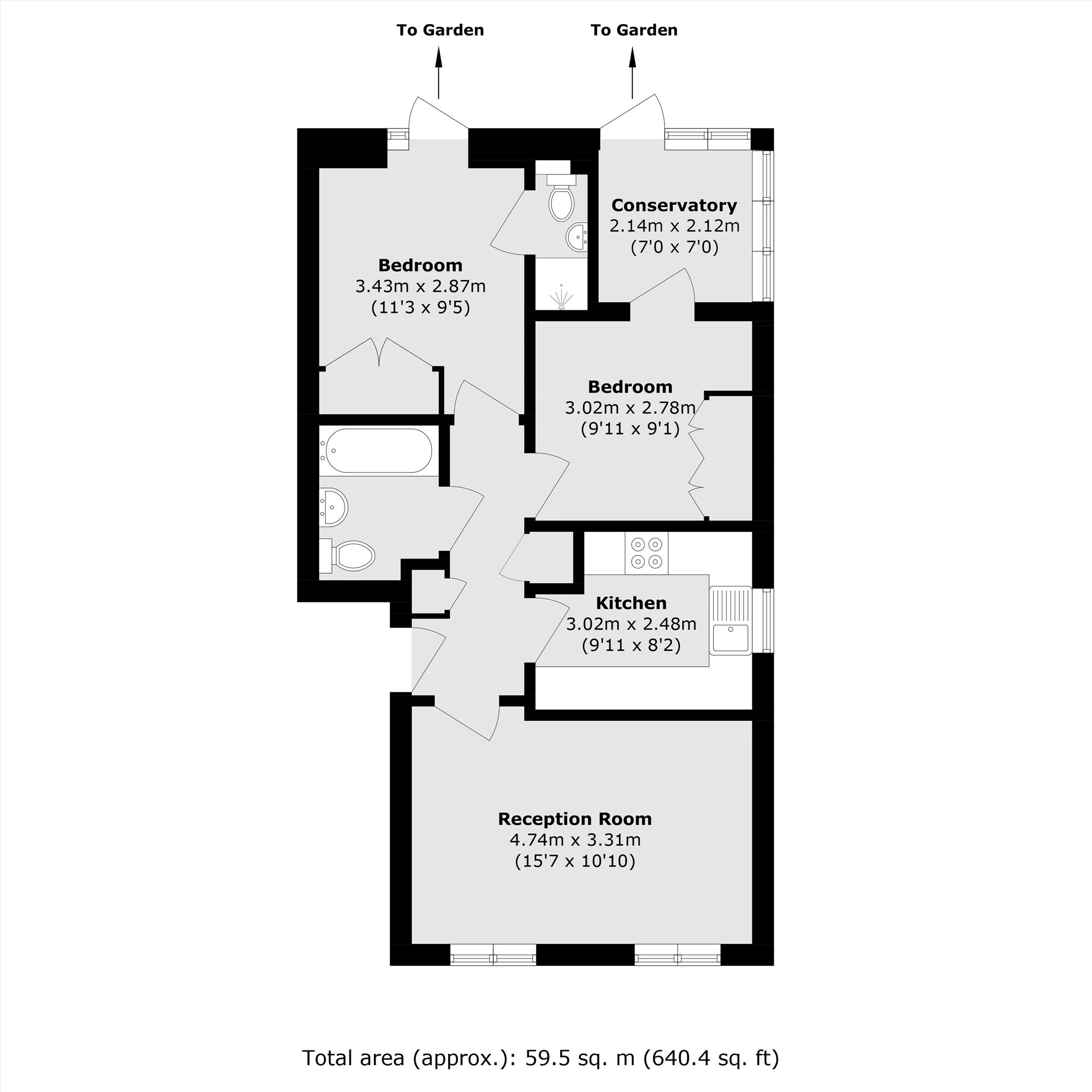 Peregrine Road, Sunbury-On-Thames floorplan