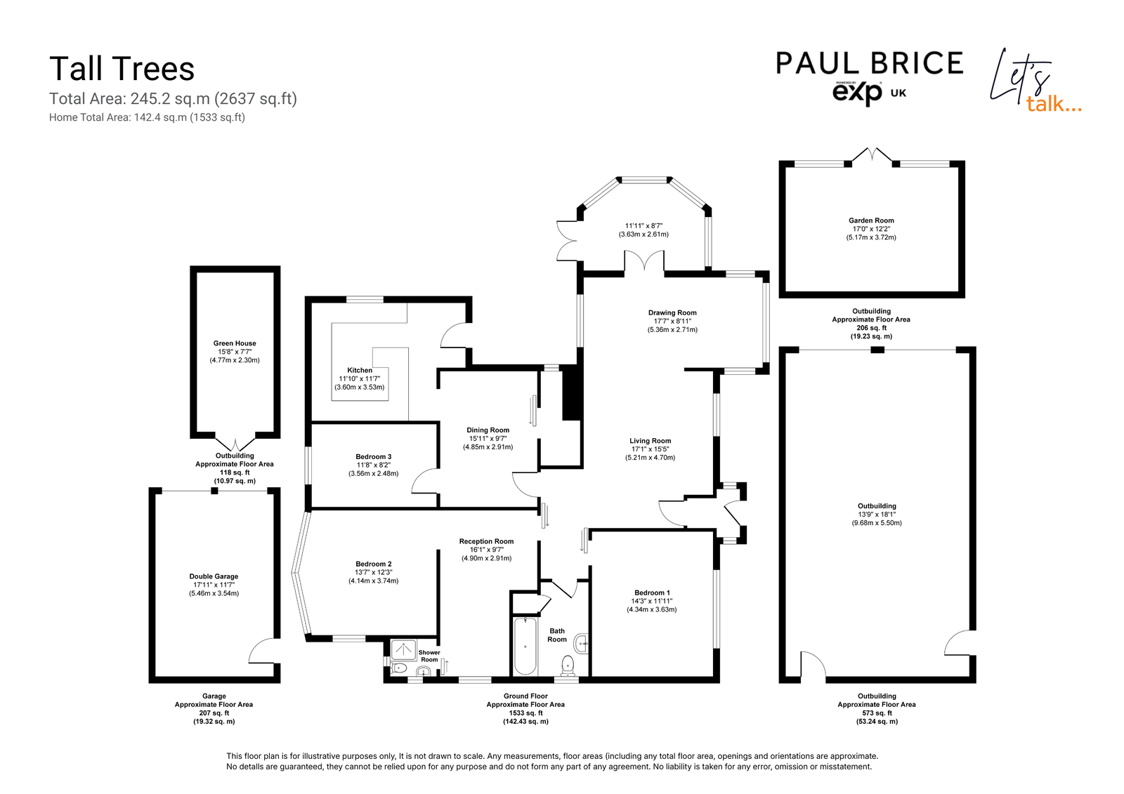 Tall Trees, Lake View, East Grinstead floorplan