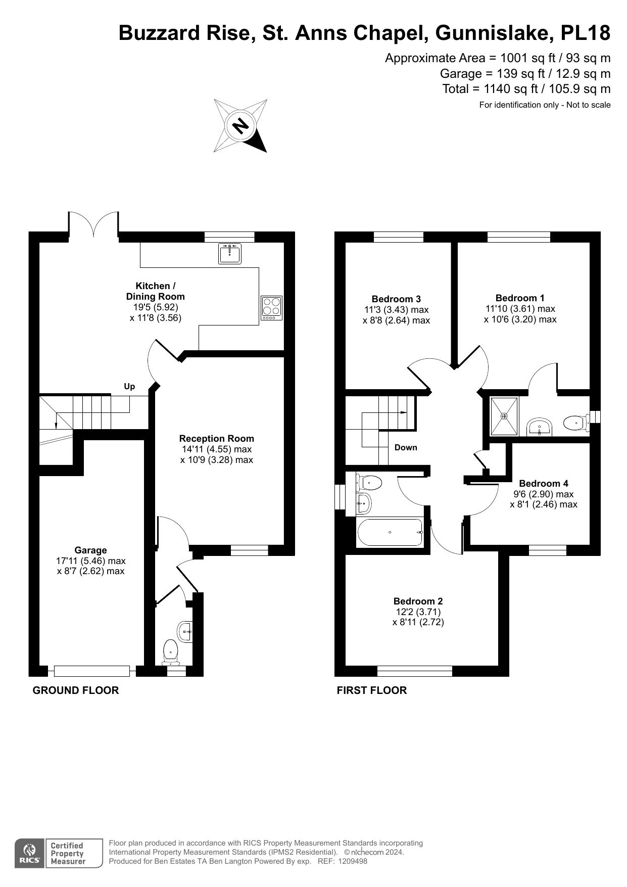 Gunnislake floorplan