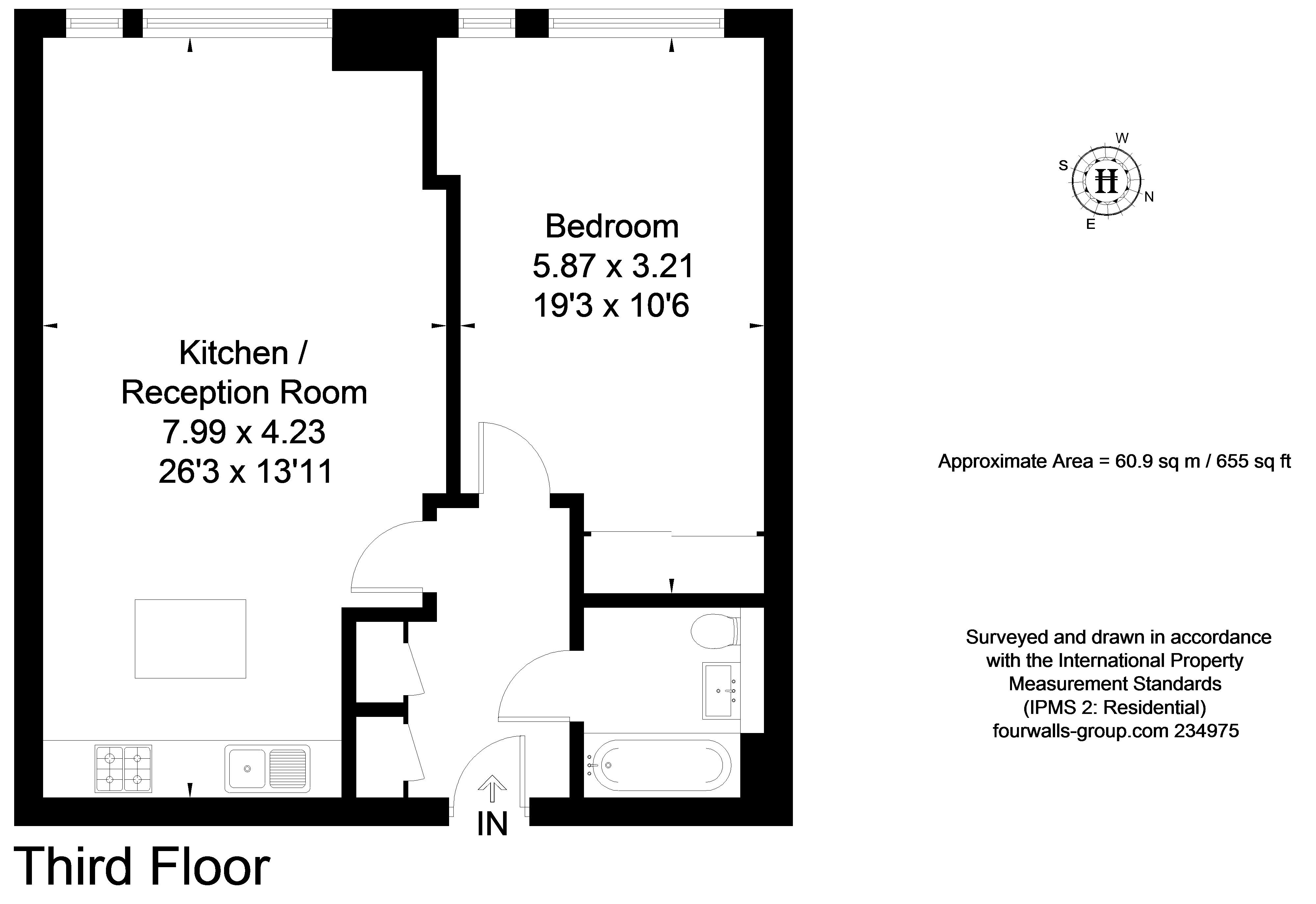 1 Bedrooms Flat to rent in Gatliff Road, London SW1W